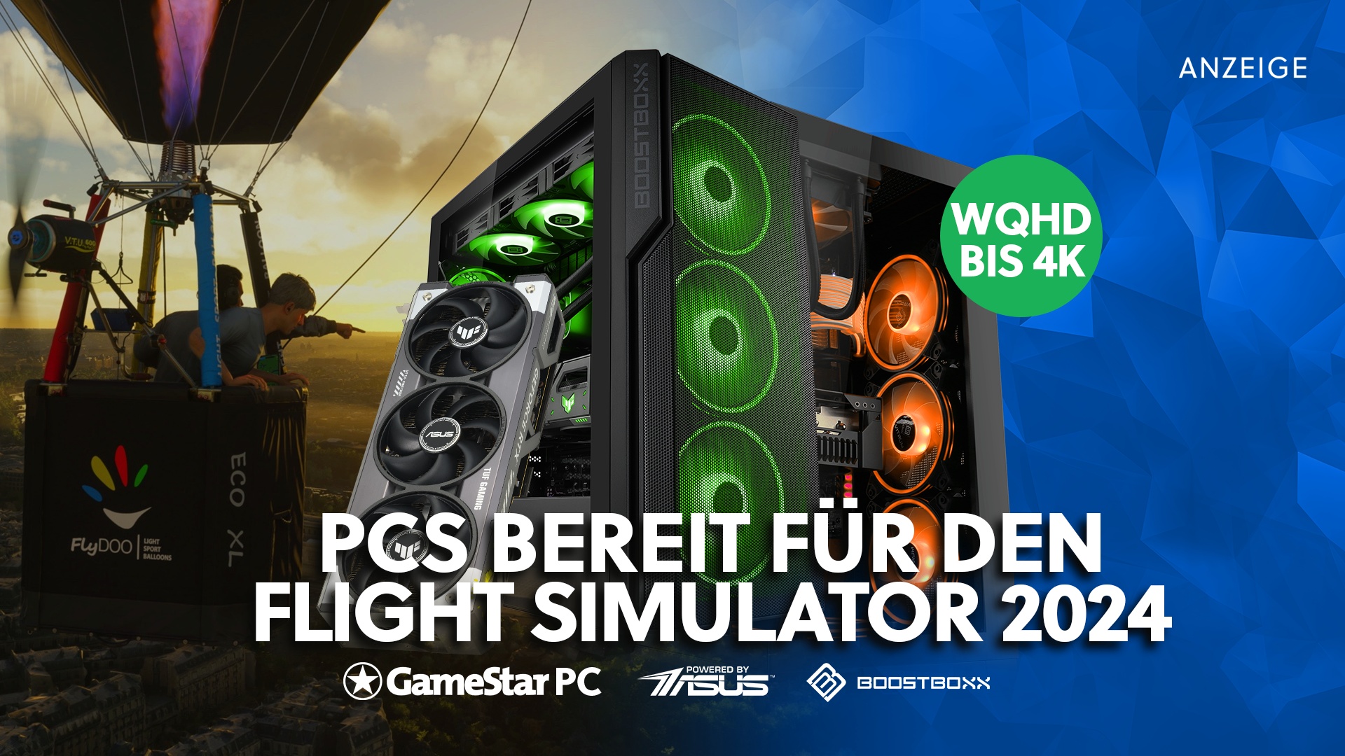 Deals: Flight Sim 24 - Hebt mit diesen Gaming-PCs ab und fliegt um die Welt in bester Grafik [Anzeige]
