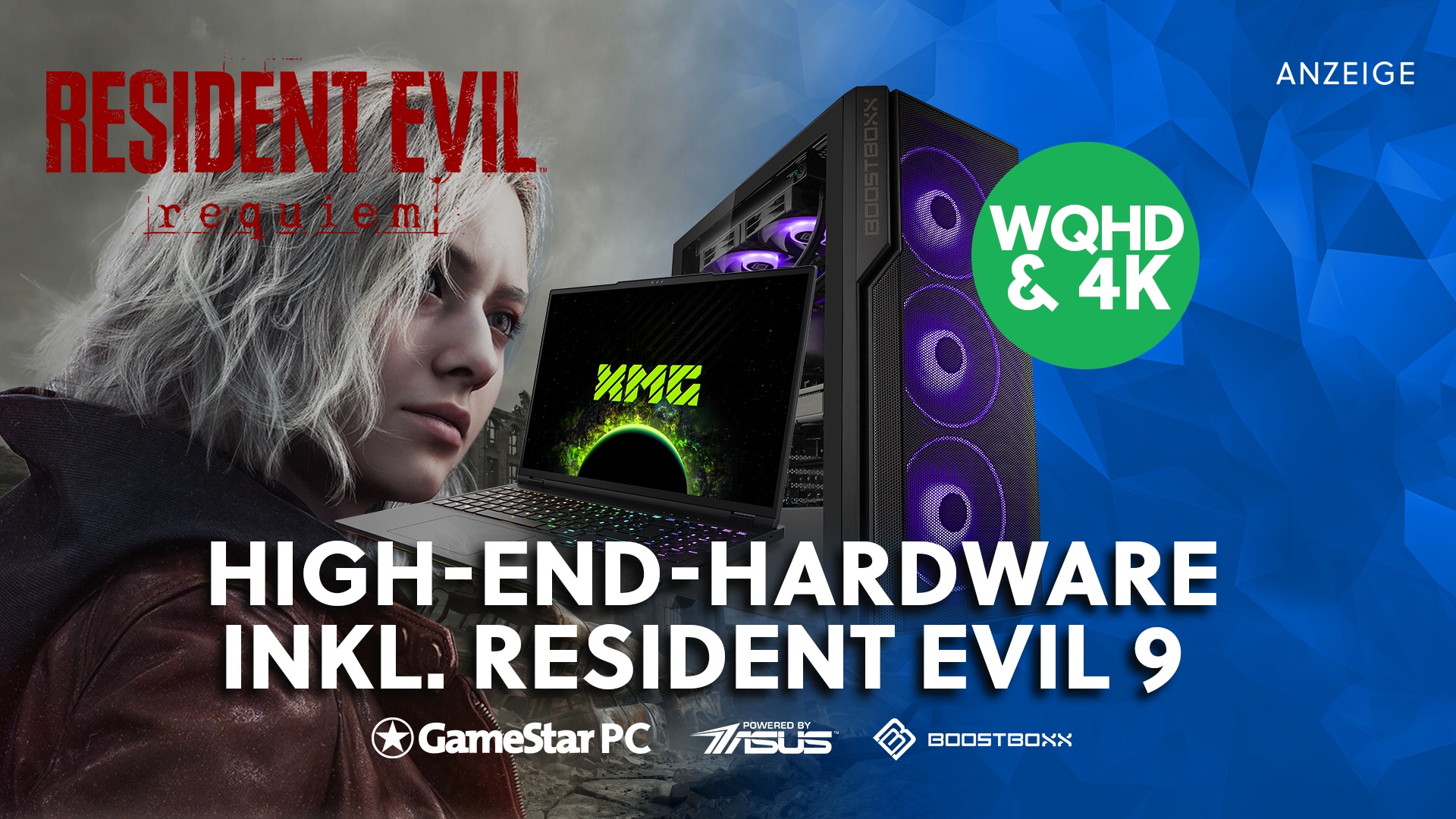 Deals: Resi 9 Bundle - Resident Evil 9: Requiem: Gaming-Hardware inkl. Spiele-Key [Anzeige]