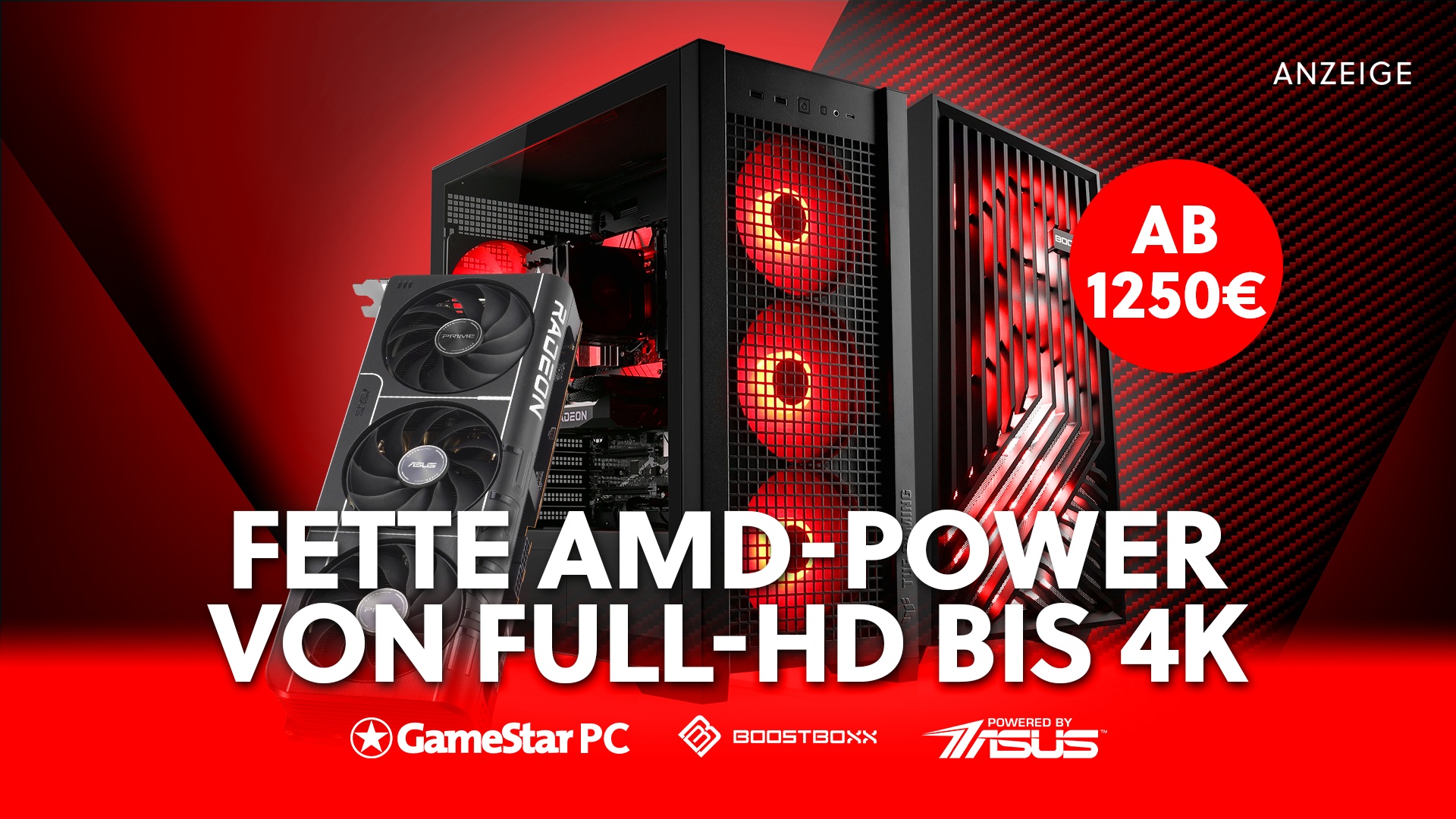 Deals: AMD-Preiskönige - Speicherkrise ade: Vier Radeon-PCs mit massig VRAM zum Top-Preis sichern [Anzeige]