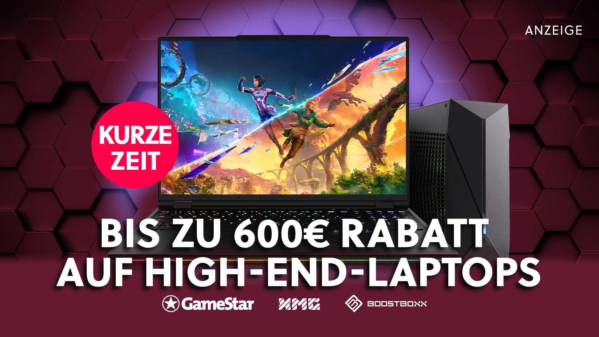 Deals: XMG-Deal - Bis zu 600€ sparen: High-End-Laptops mit RTX-Grafik massiv reduziert [Anzeige]