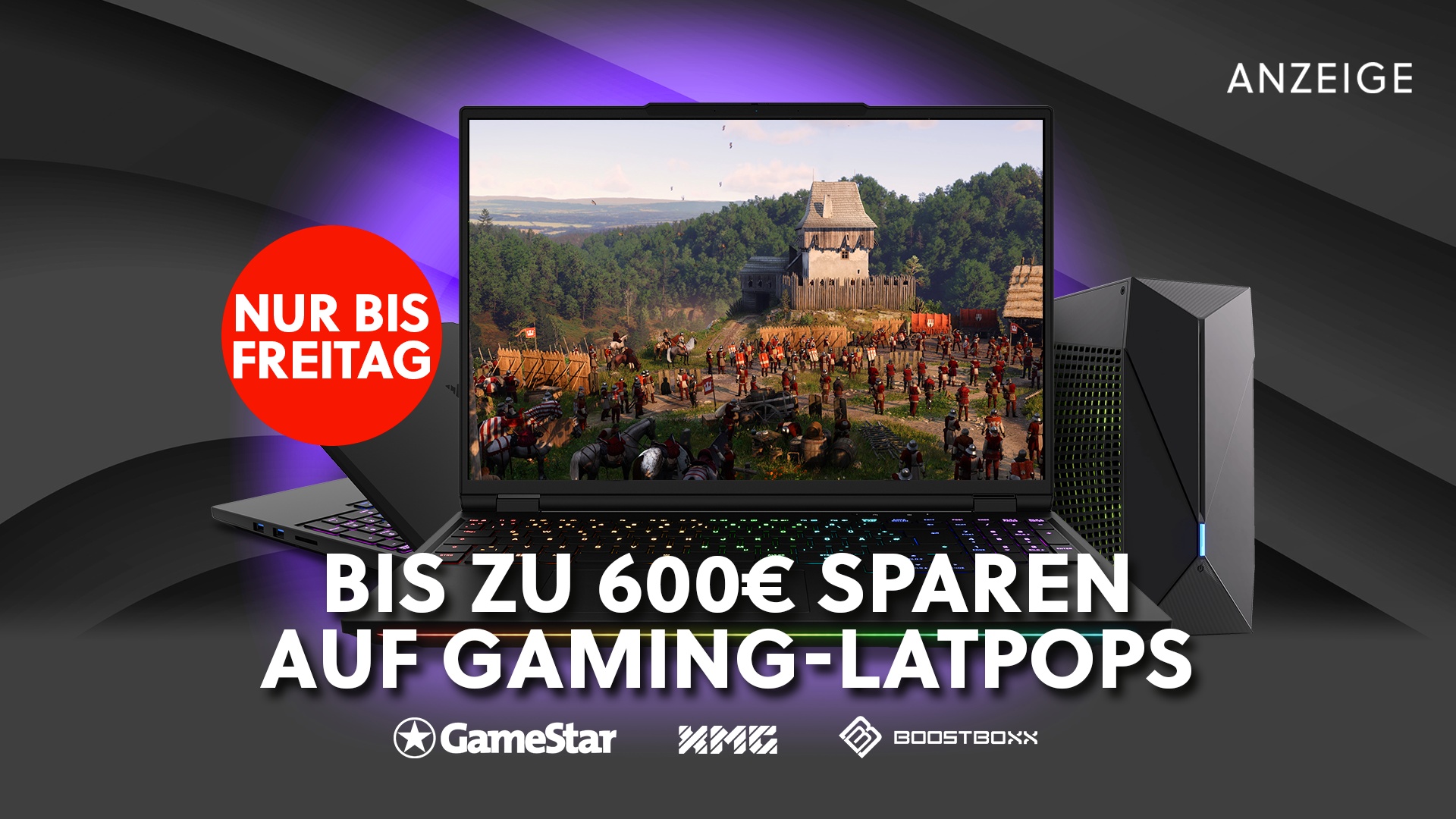 Deals: High-End-Deal - Hardware-Hammer: 15% Rabatt auf XMG-High-End-Laptops mit RTX-Grafik [Anzeige]