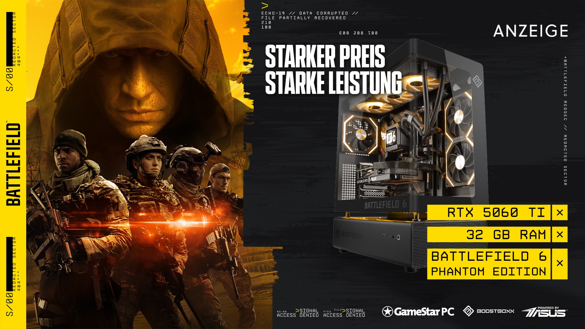 Deals: BF6 Special Edition - Battlefield 6 Power satt – Jetzt mit RTX 5060 Ti und schneller Ryzen CPU loszocken [Anzeige]
