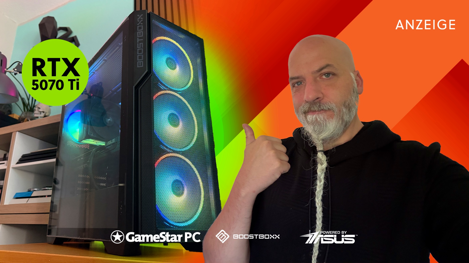 Deals: Traum-Kombi im Gaming-PC - RTX 5070 Ti und Ryzen 7 7800X3D sorgen für Spitzenwerte im Benchmark [Anzeige]