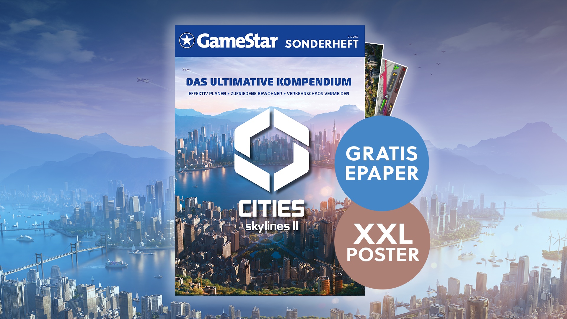 #Das große GameStar-Sonderheft zu Cities: Skylines 2 – Bauen mit Plan!
