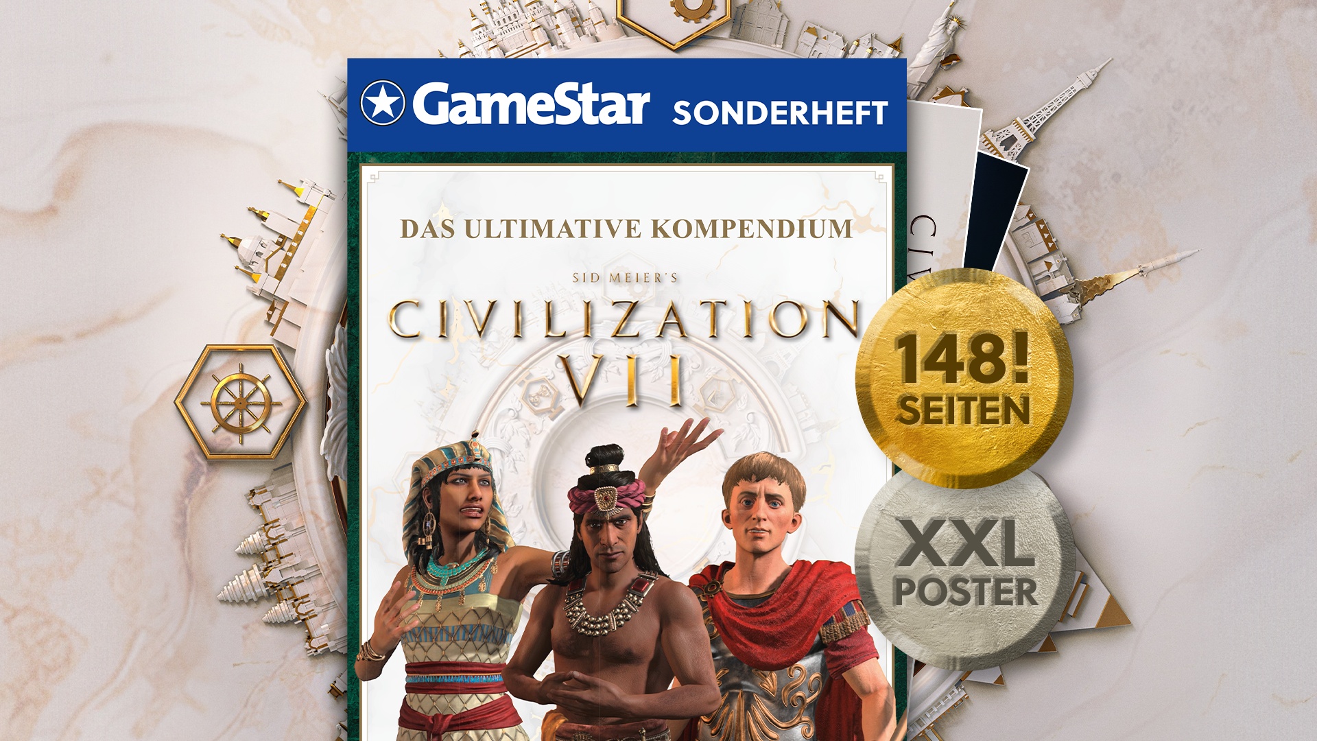 News: Nur bis Sonntag - Das dicke GameStar Sonderheft zu Civilization 7 mit Gratisversand vorbestellen