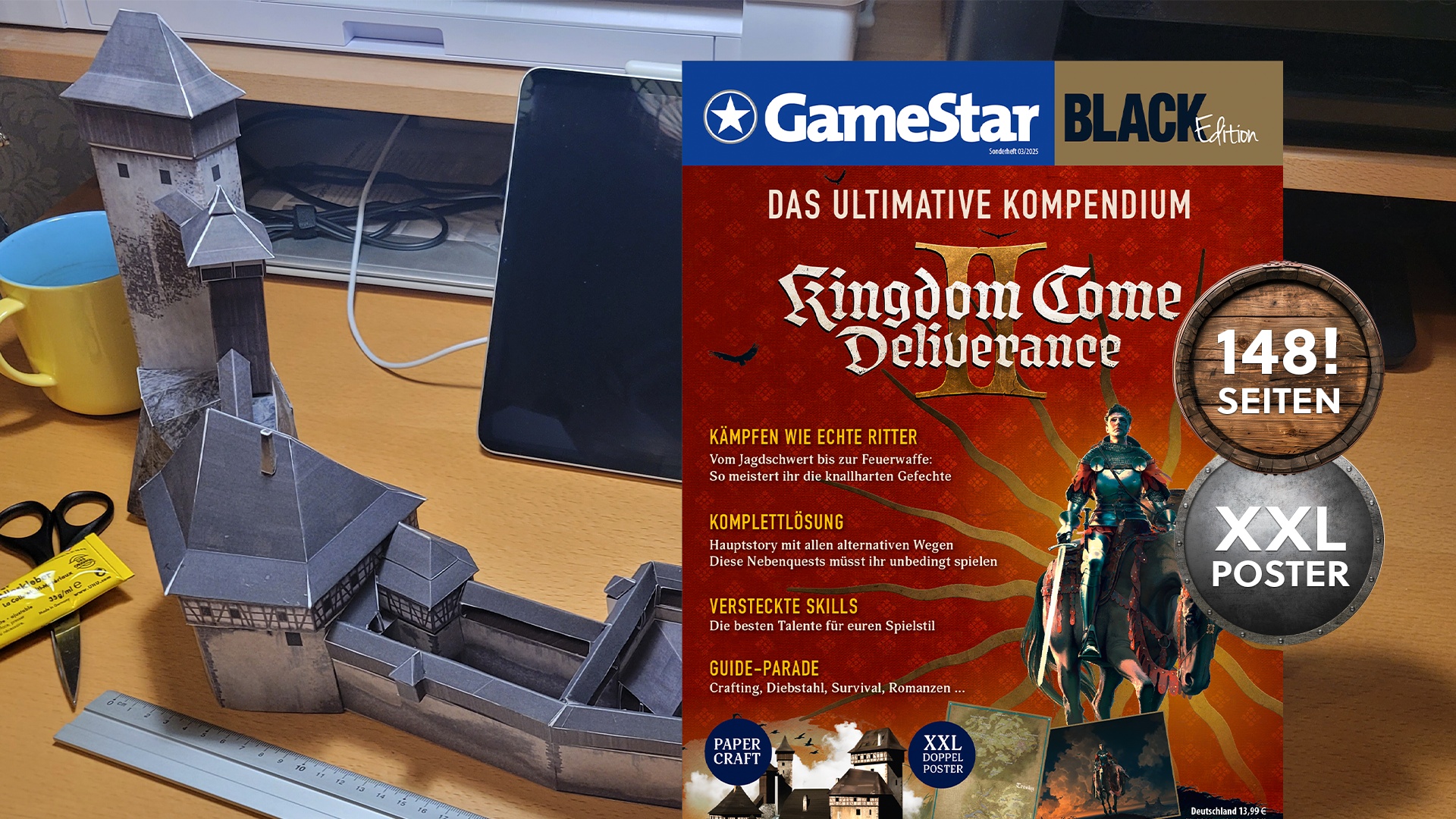 Kingdom Come 2 - So einfach baut ihr Burg Trosky aus unserem dicken Sonderheft zum Rollenspiel