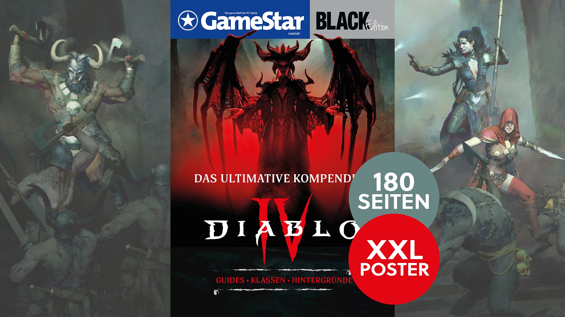 #Die große GameStar Black Edition zu Diablo 4: höllisch gut, diabolisch dick!