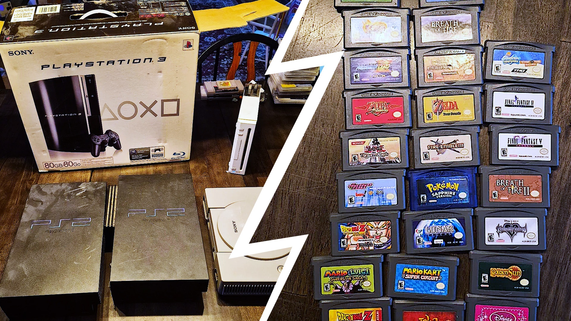 News: Konsolen - Paar kauft Haus zum Renovieren, findet völlig unerwartet ganze Game Boy-Spielesammlung unter dem Bett – und im Rest vom Haus sogar mehrere Konsolen