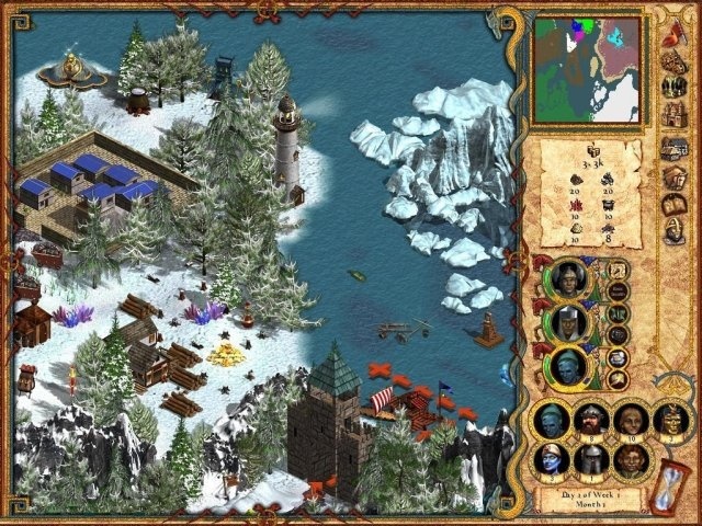 Heroes 4: Screenshots
