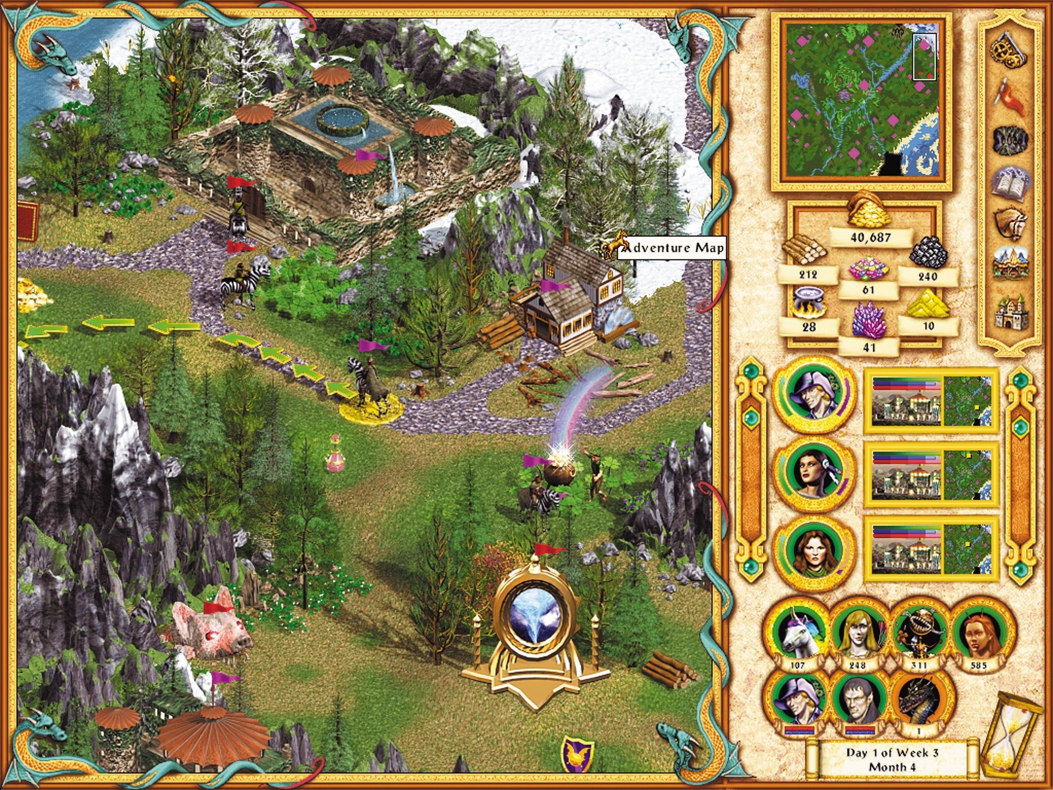 Heroes of Might & Magic 4 im Test - Tolle Fantasy-Strategie mit Suchtgefahr