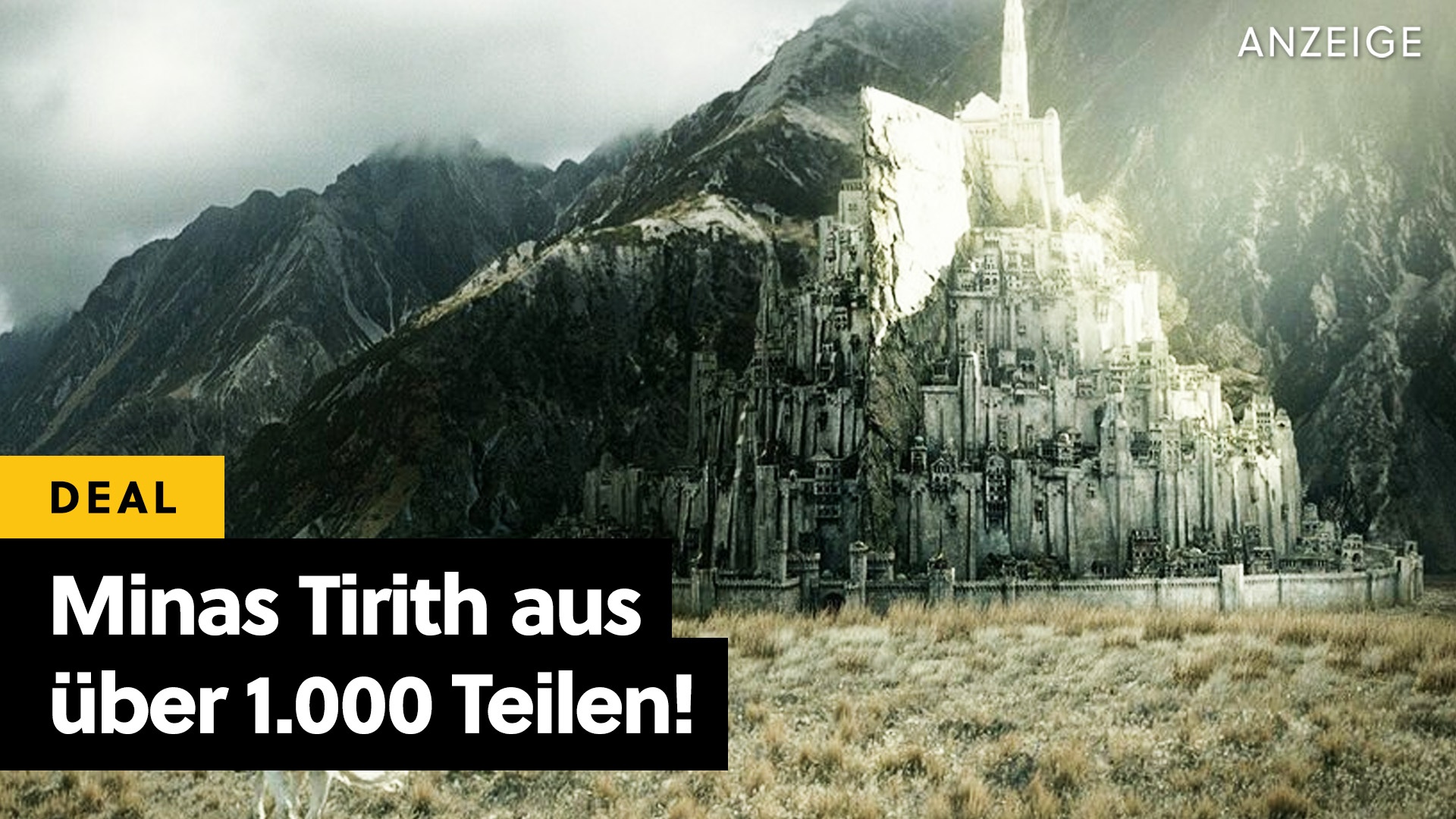 Wo war Gondor, als die Westfold fiel?! Vermutlich haben sie damals gerade dieses Set im LEGO-Stil aufgebaut