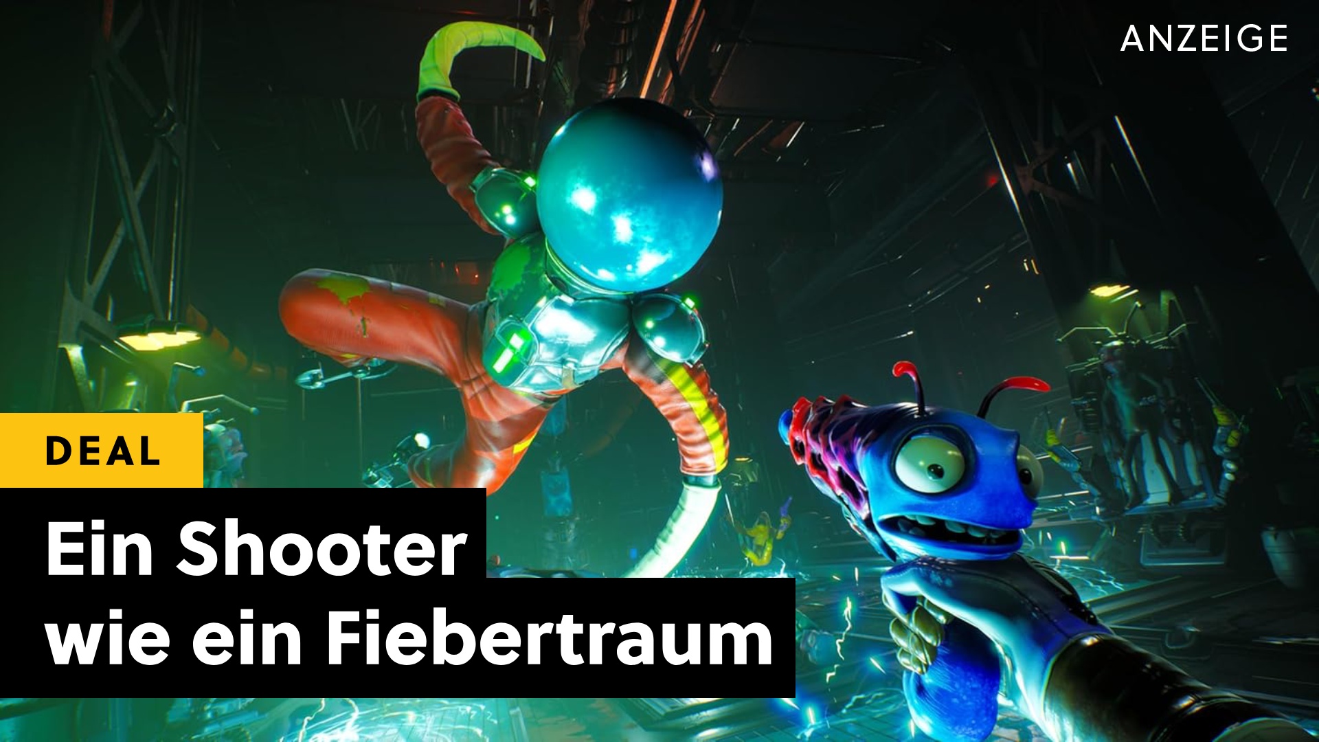 Deals: Das ist abgedreht! - Der wohl irrste Shooter bekommt einen Nachfolger - den ersten Teil gibt's jetzt im Angebot! [Anzeige]