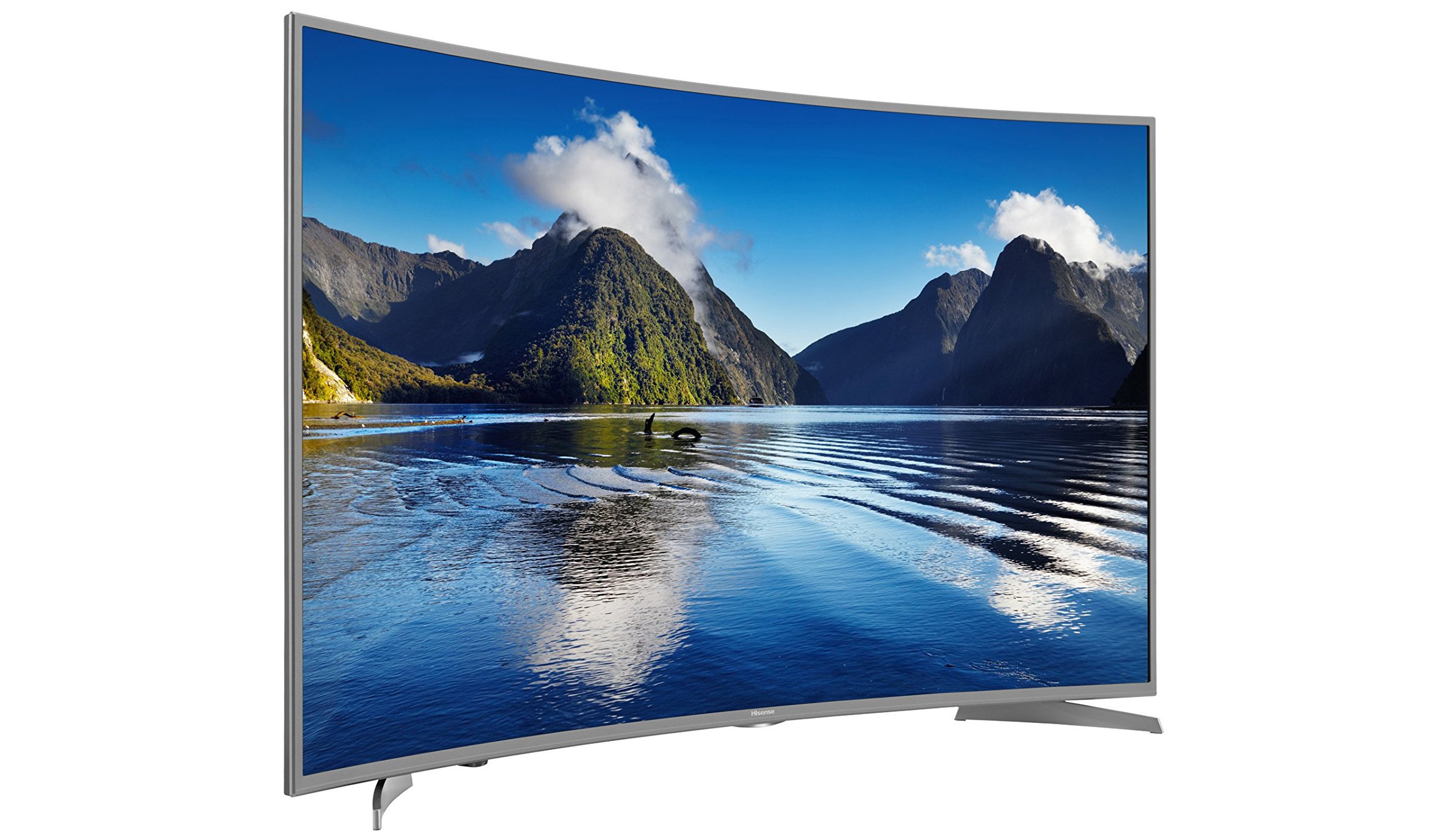Amazon Blitzangebote am 01. August - Hisense 55 Zoll 4K-Curved-Fernseher