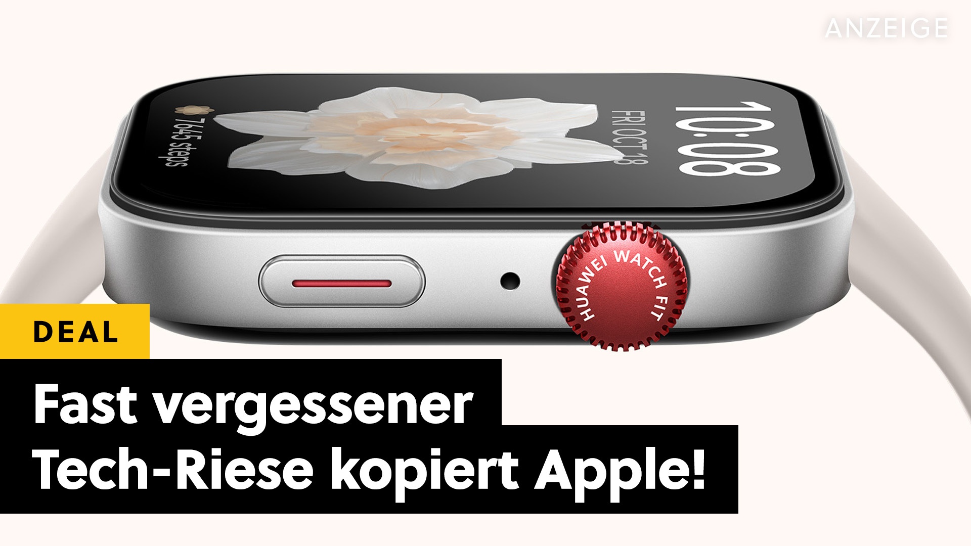 Smartwatch - Diese Smartwatch sieht aus wie die Apple Watch, sie kostet auch noch wenig! [Anzeige]