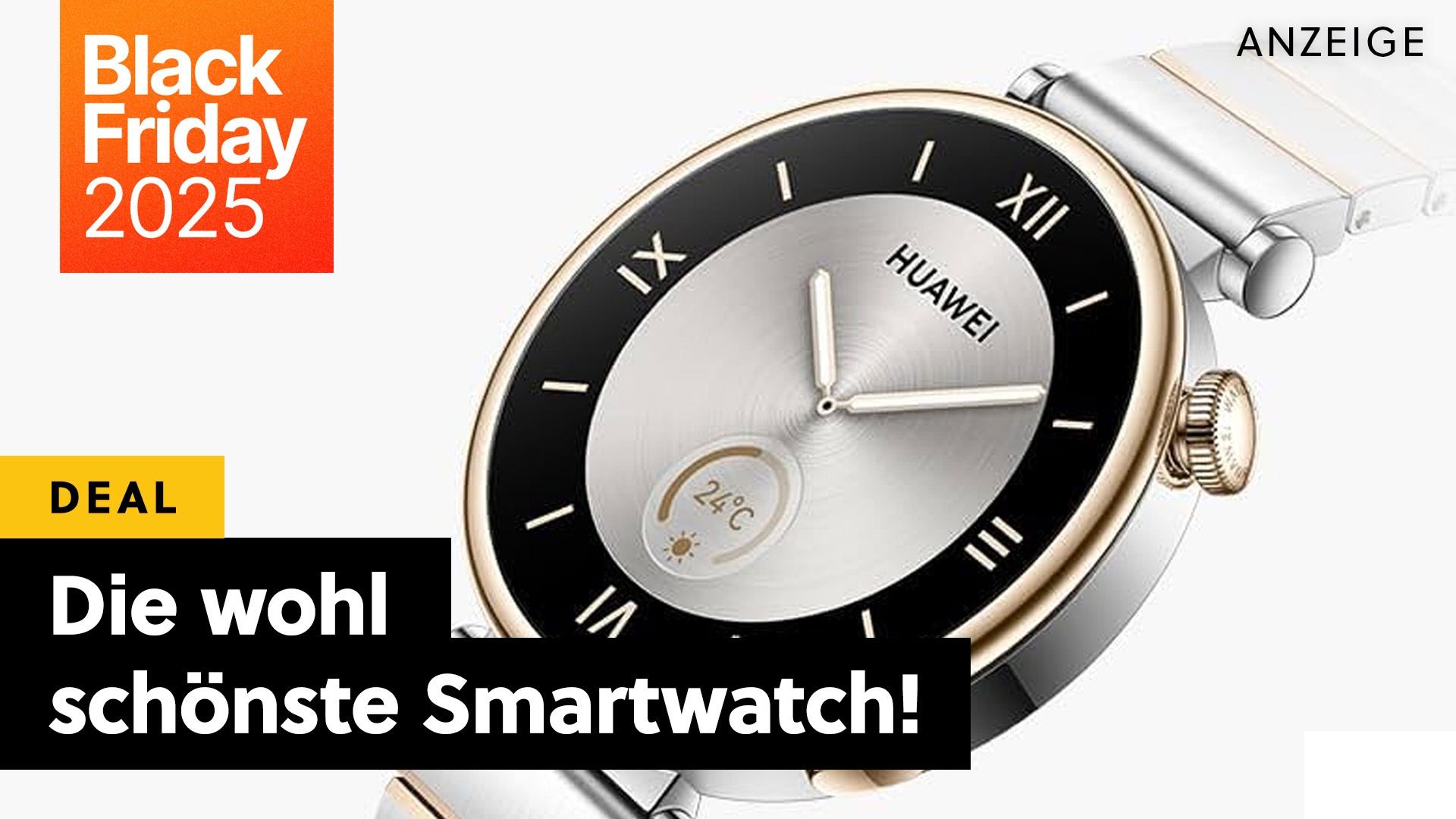 Deals: Smartwatch - Dieses Huawei-Modell sieht aus wie eine Luxusuhr! [Anzeige]