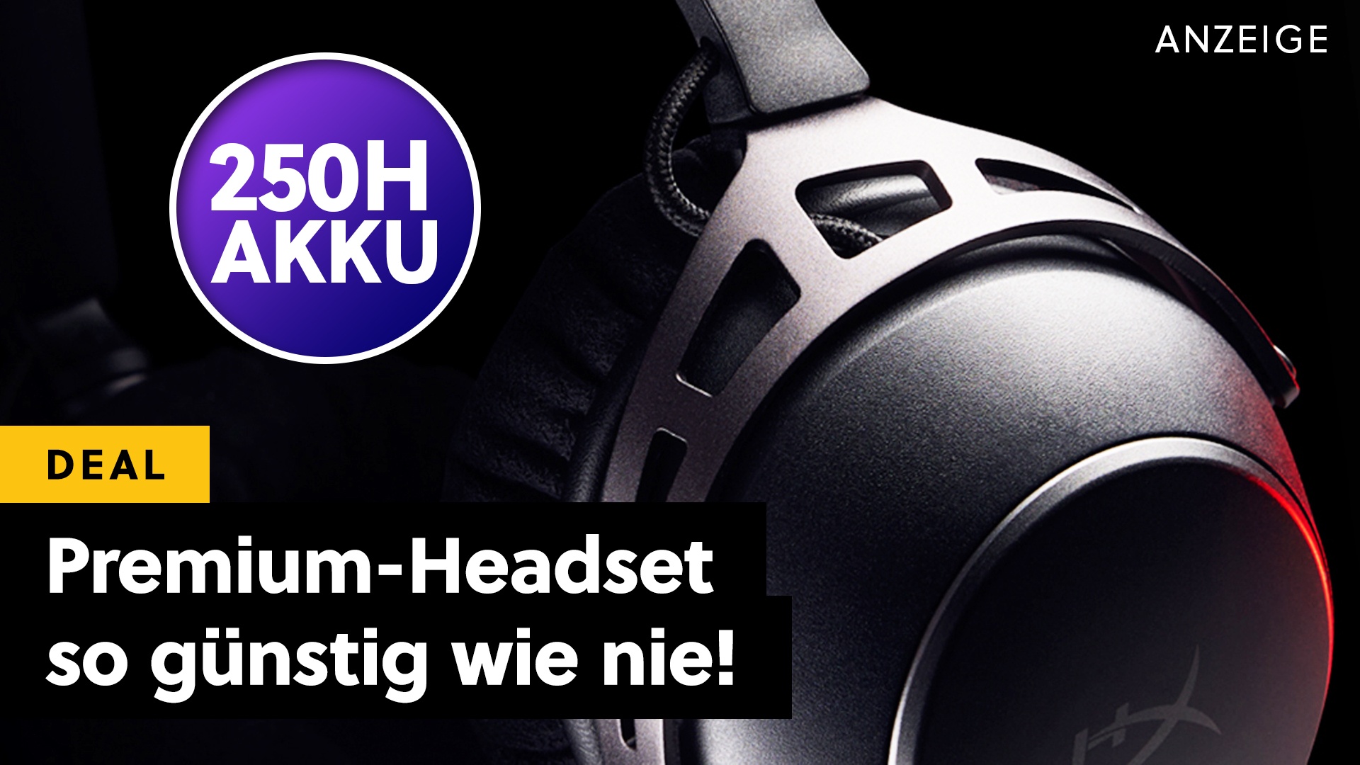 Deals: 250 h Akku - Das neue HyperX Cloud Alpha 2 ist aktuell so günstig wie nie! [Anzeige]
