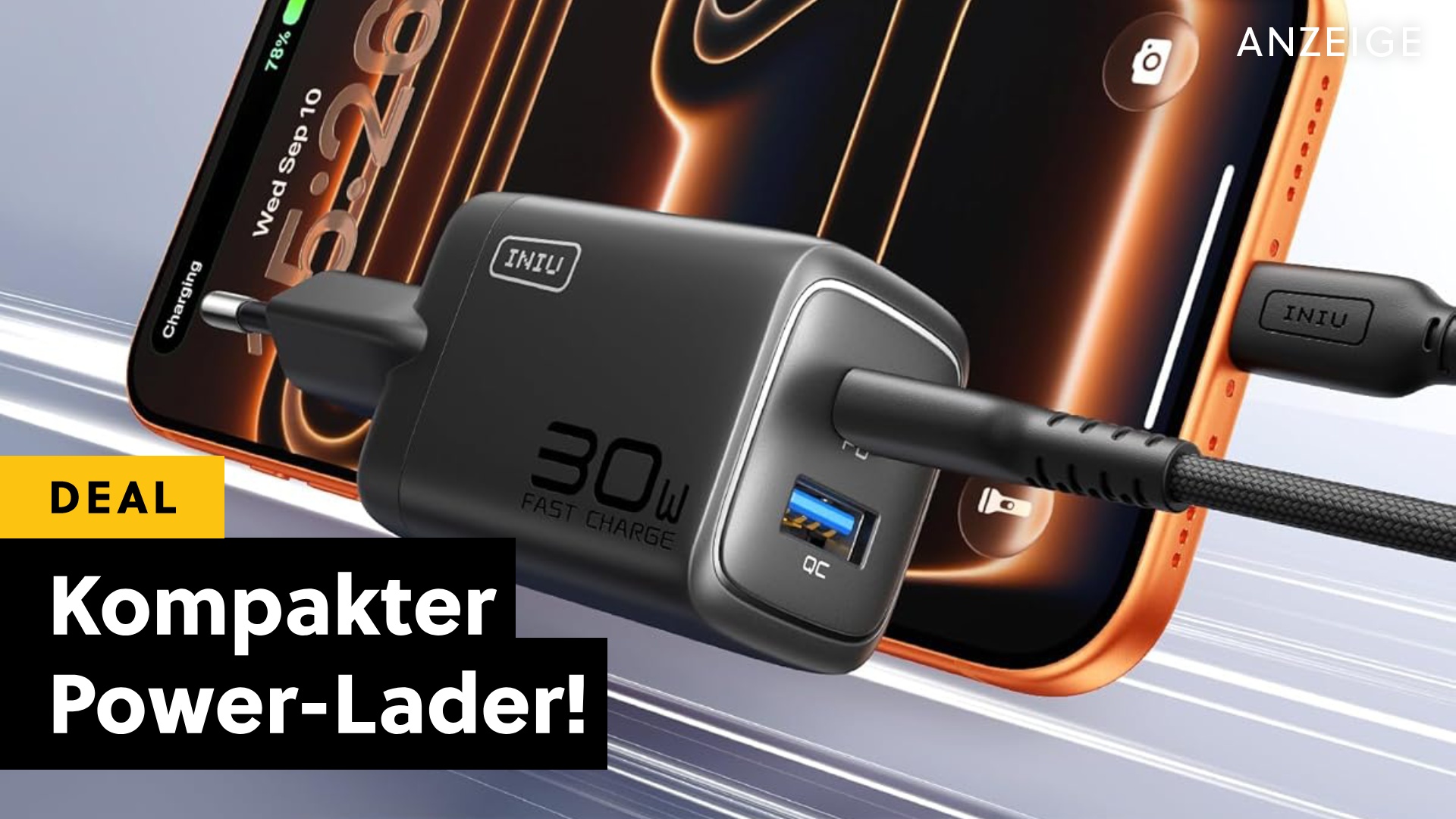 Power-Charging - Ein winziges Gerät lädt euer iPhone schneller als ihr denkt – und das ist günstig! [Anzeige]