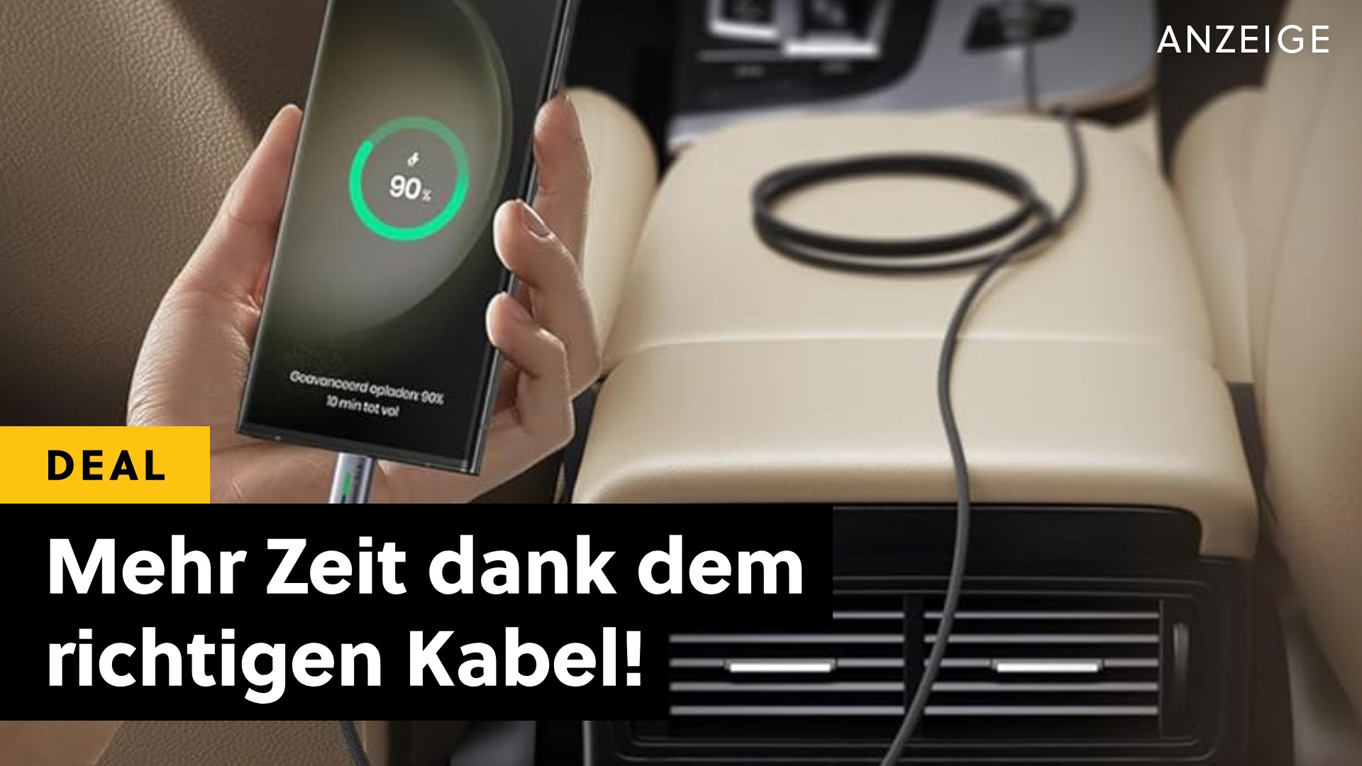 Deals: Das richtige Kabel - MacBook in 30 Min fast voll - so geht's günstig [Anzeige]