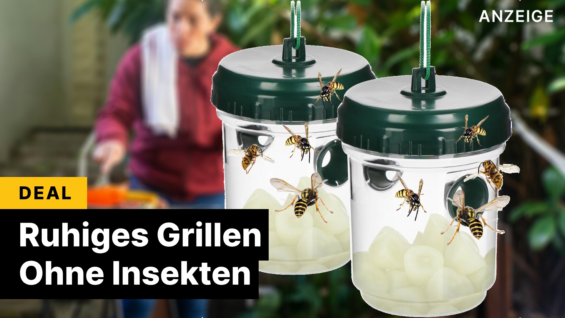 Insektenfreier Grillabend ohne schlechtes Gewissen!