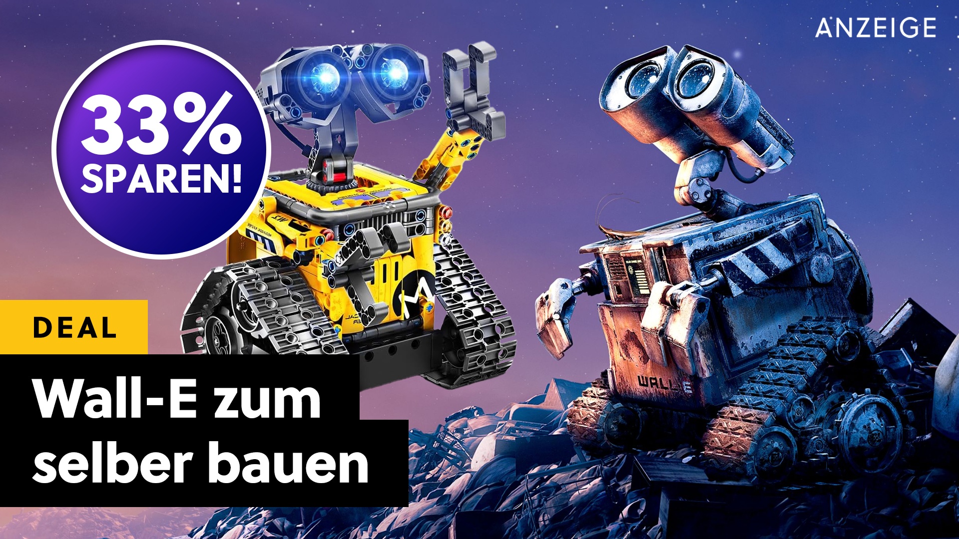 Dieses LEGO-artige Set beantwortet die Frage, wie Wall-E als Transformer ausgesehen hätte