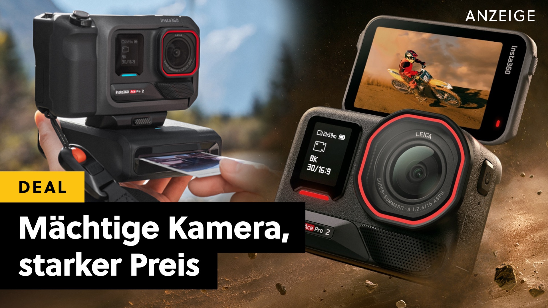 GoPro-Alternative - Insta360 Ace Pro 2 im Angebot! [Anzeige]