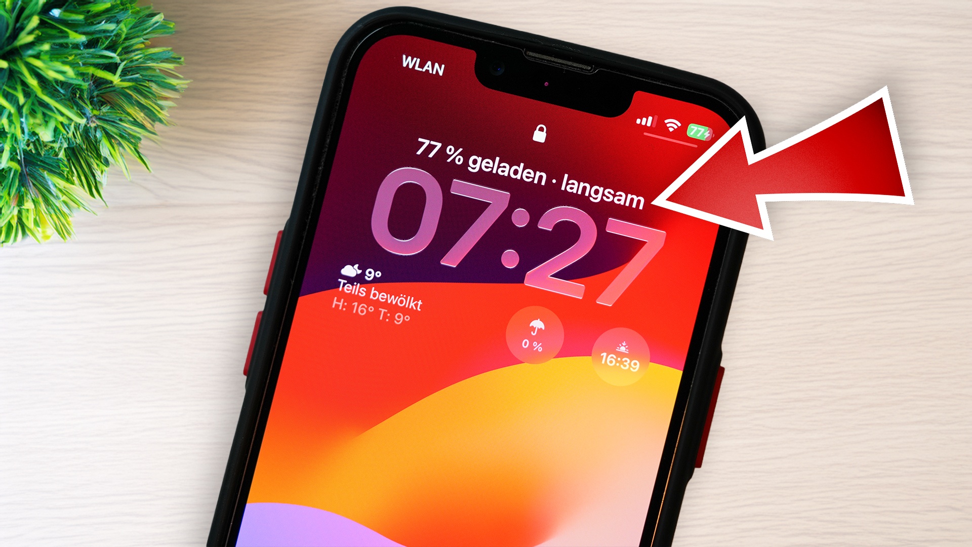 Special: Smartphones - Euer iPhone zeigt »langsam« auf dem Sperrbildschirm an? Das bedeutet der Hinweis und so verhindert ihr ihn