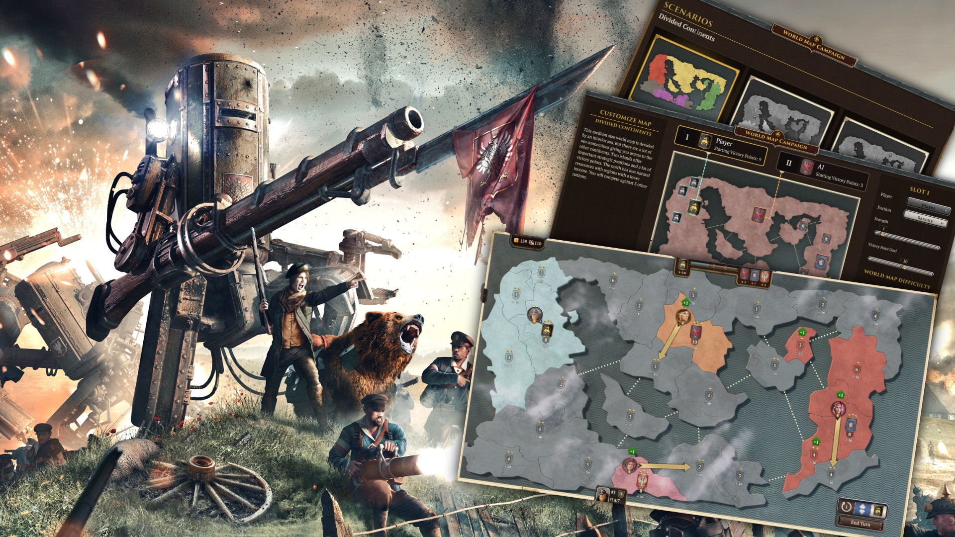 #Iron Harvest – Echtzeitstrategie-Hit kündigt Gratiskampagne im Stil von Total War an