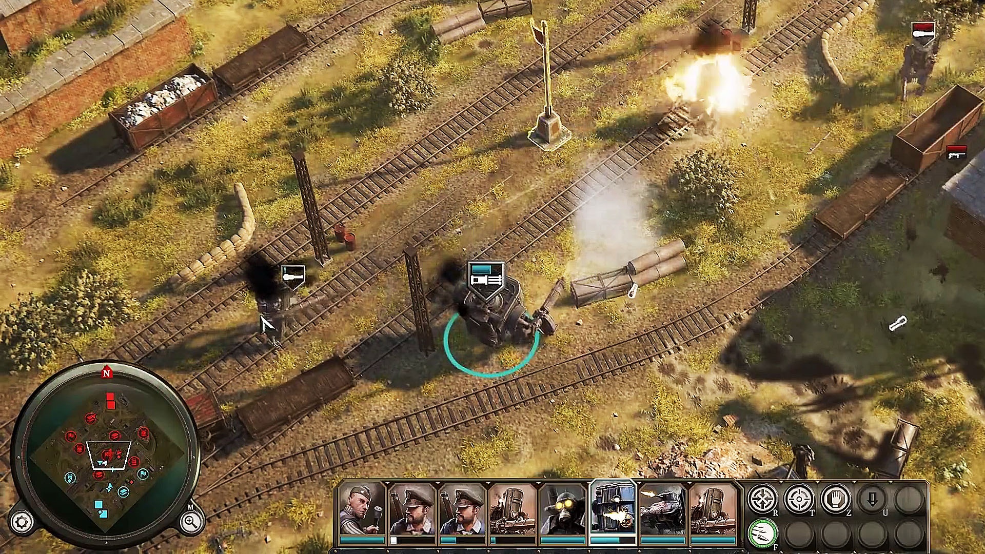 Iron Harvest MechkampfGameplay aus der neuen Alpha 1