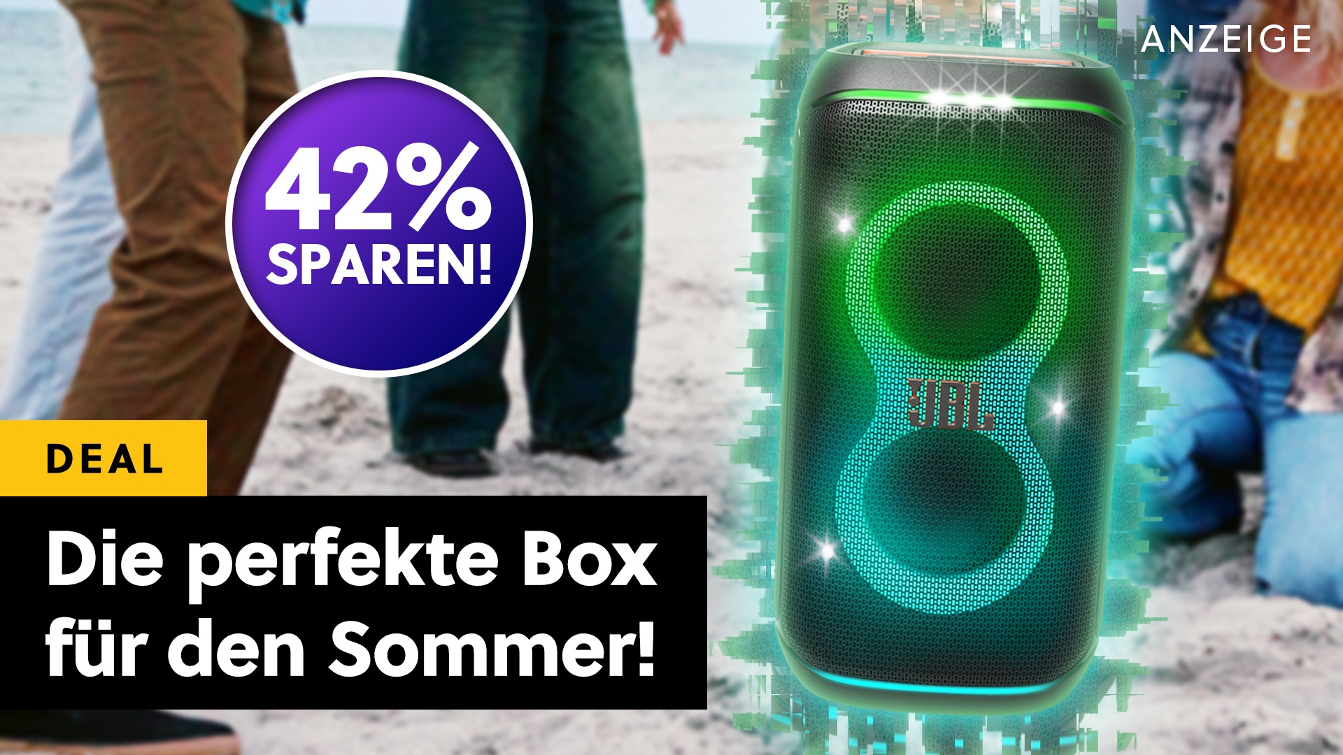 Deals: JBL-Partybox - Bei so einem Preis ist der Musik-Sommer gerettet! [Anzeige]