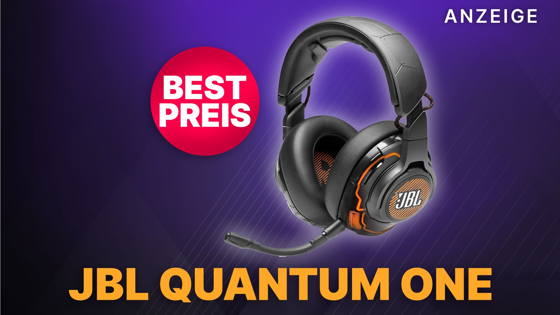 Starkes Gaming Headset JBL Quantum One f r kurze Zeit bei Amazon