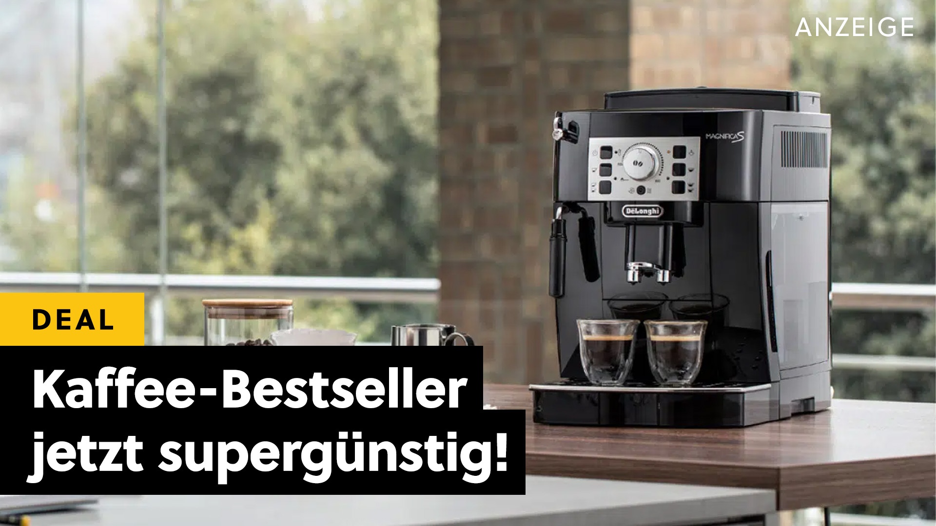 Deals: Kaffeevollautomat - Schnappt euch den Verkaufsschlager jetzt extrem günstig bei Amazon! [Anzeige]