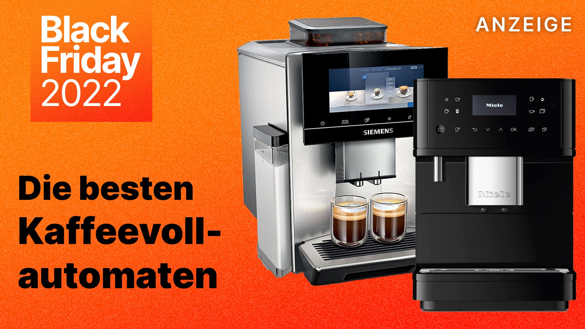 Kaffeevollautomaten: Die besten Kaffeemaschinen 2022 im Angebot am
