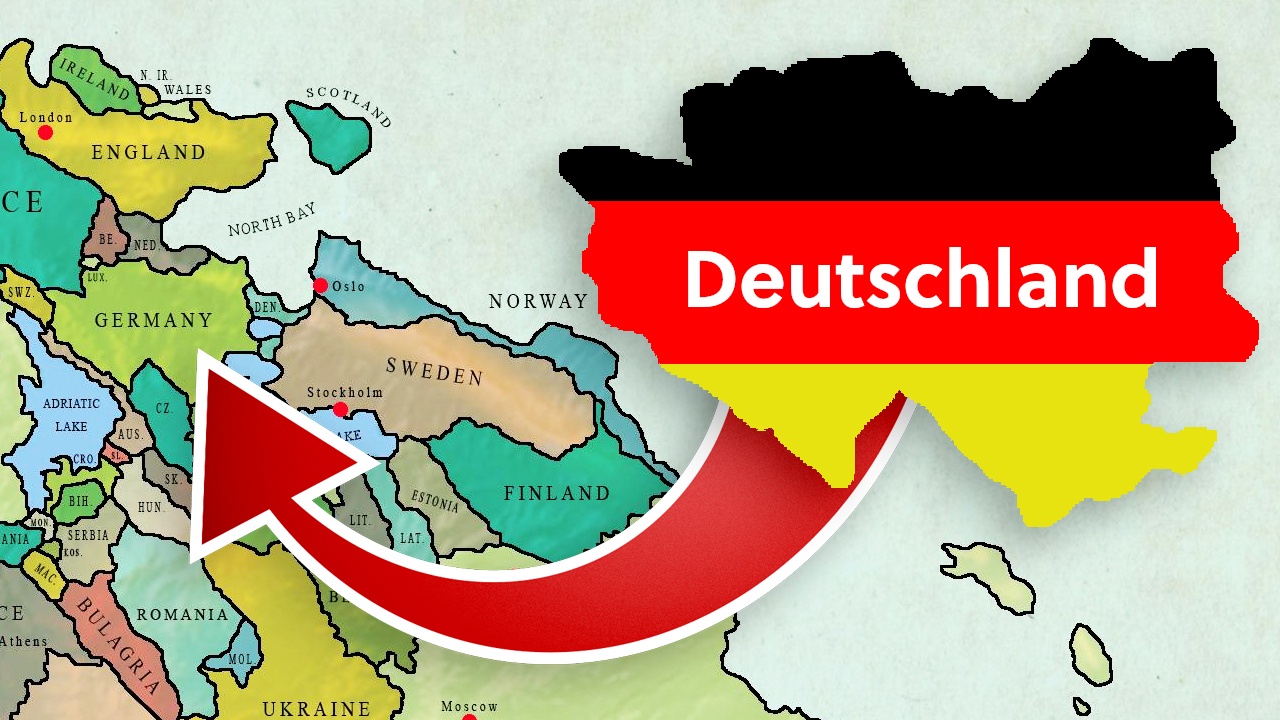 Eine Karte zeigt die Welt in 250 Millionen Jahren und wenn es so kommt, hat Deutschland noch großes Glück