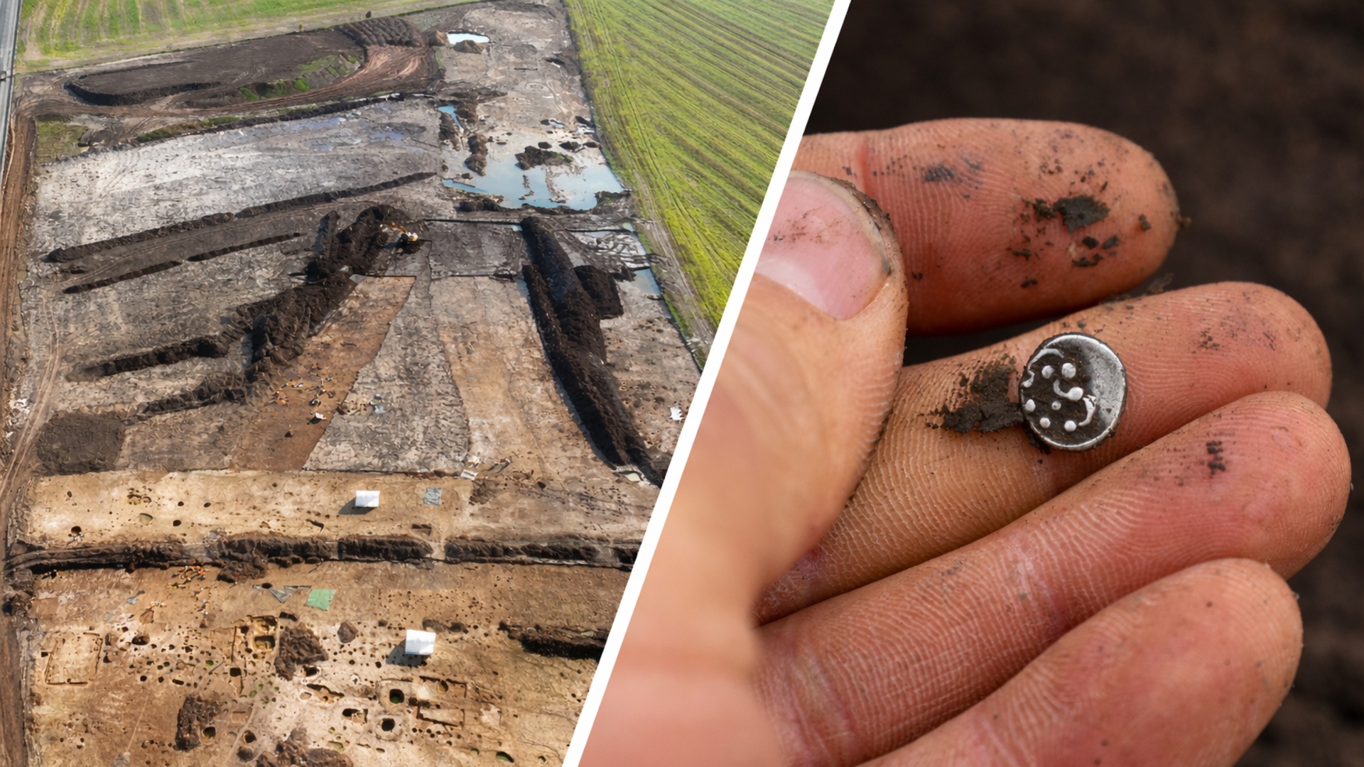 News: Wissenschaft - Sie wollten eine Autobahn bauen, aber stießen auf eine Keltenstadt mit Schätzen, die mehr als 2.000 Jahre alt ist