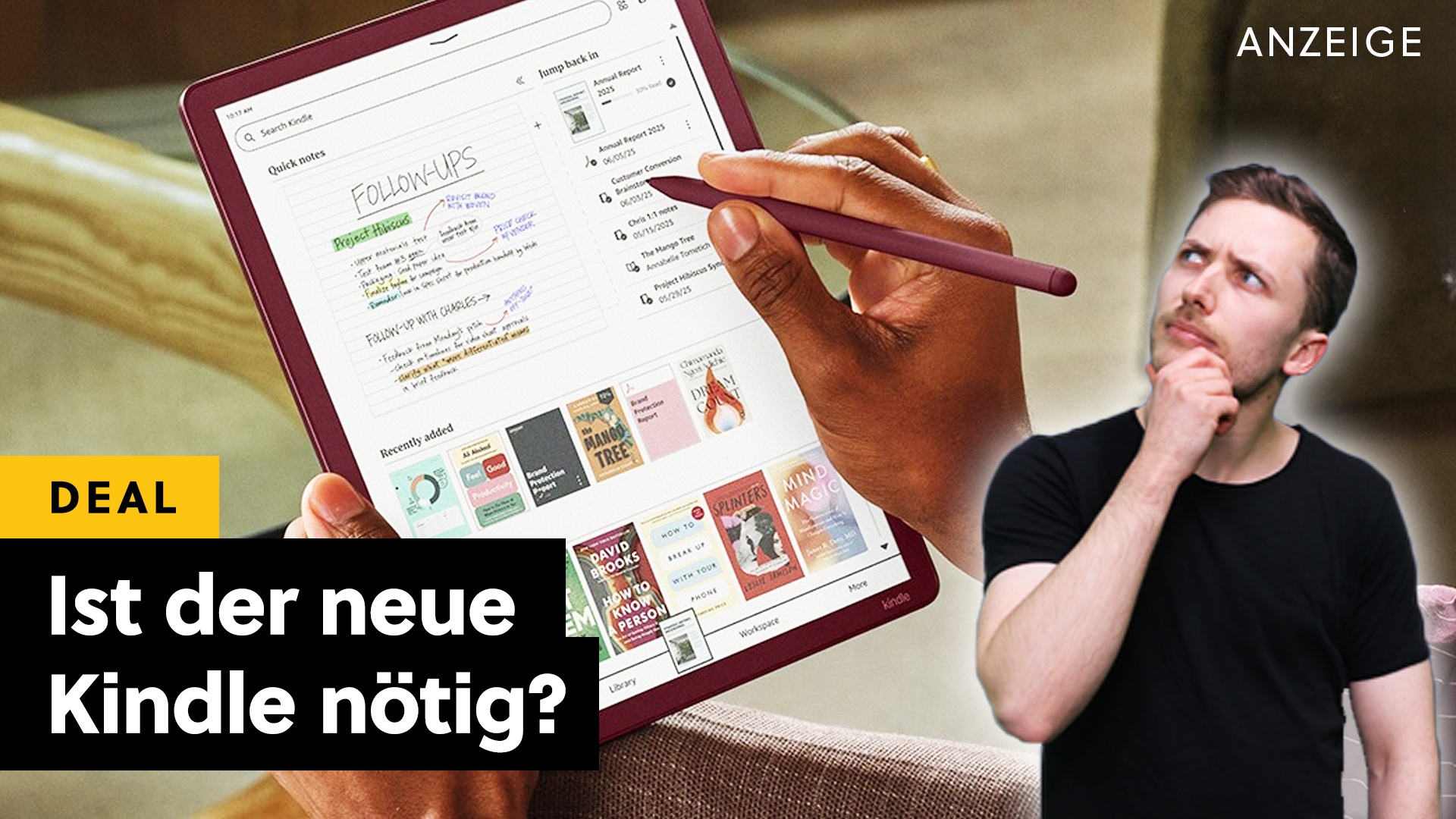 Deals: E-Reader - Warum ihr nicht auf die neuen Kindle Scribe-Modelle warten müsst [Anzeige]