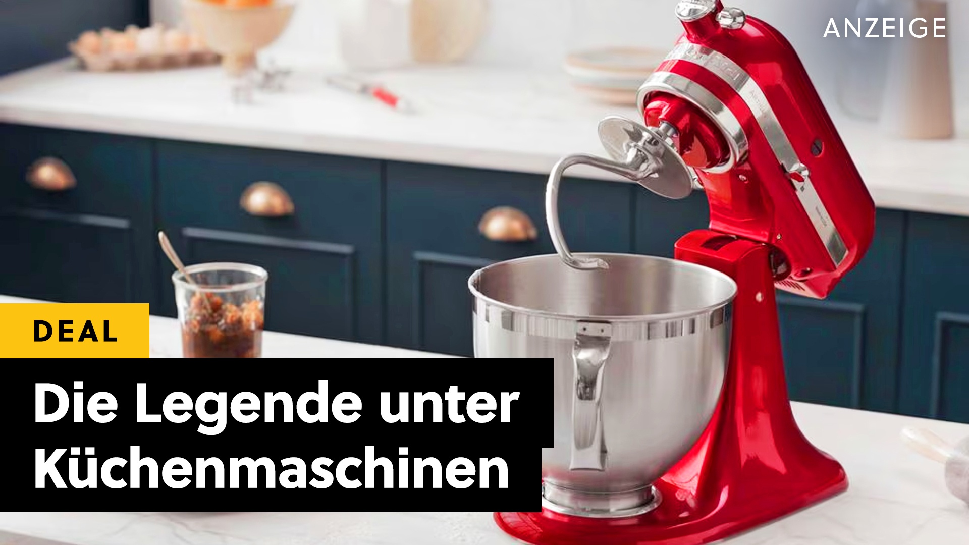 Deals: Küchenmaschine - KitchenAid mit reichlich Zubehör zum Hammerpreis! [Anzeige]