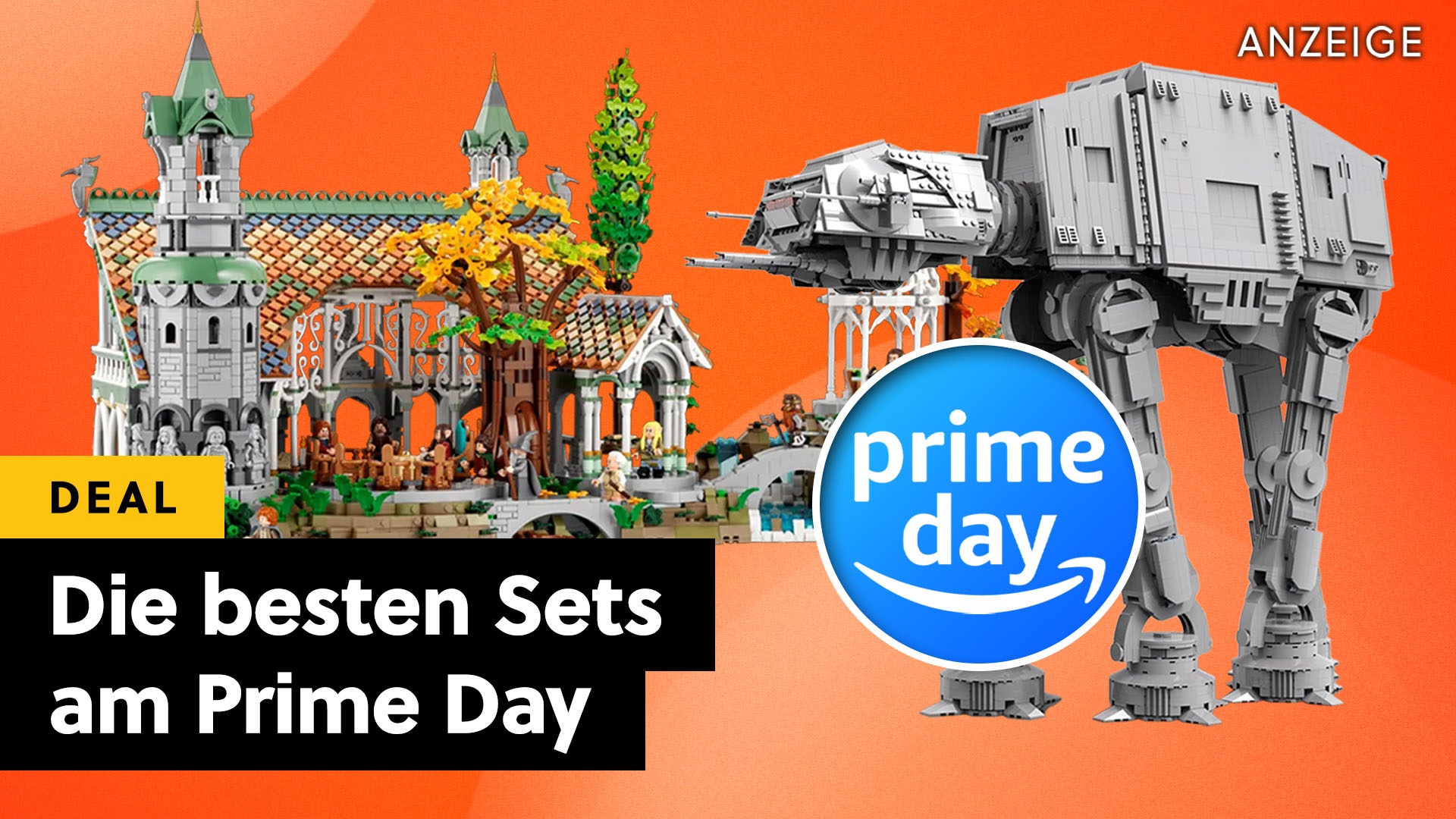 Klemmbaustein-Sets am Prime Day 2024: Das sind die Highlights von LEGO, Mould King, CaDA & Co.
