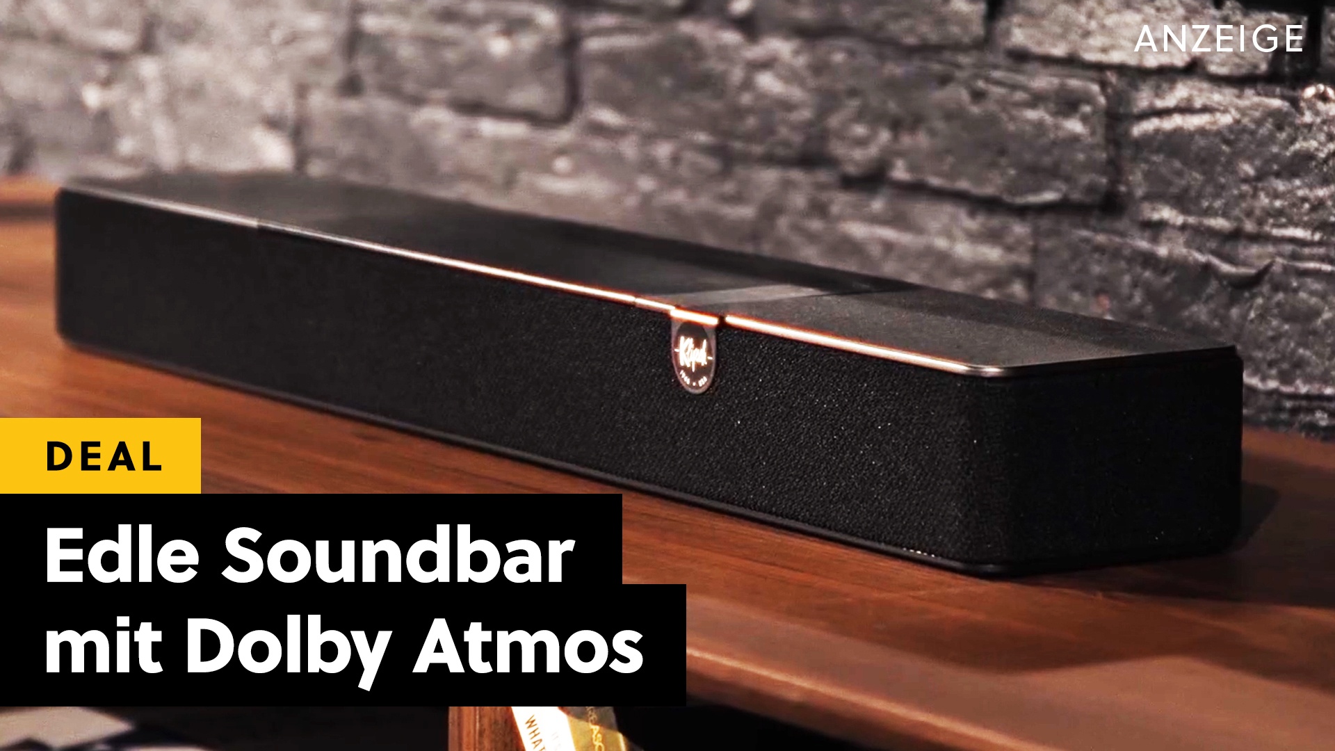 Deals: Soundbar - Edler Klangriegel ist auf Amazon günstiger [Anzeige]