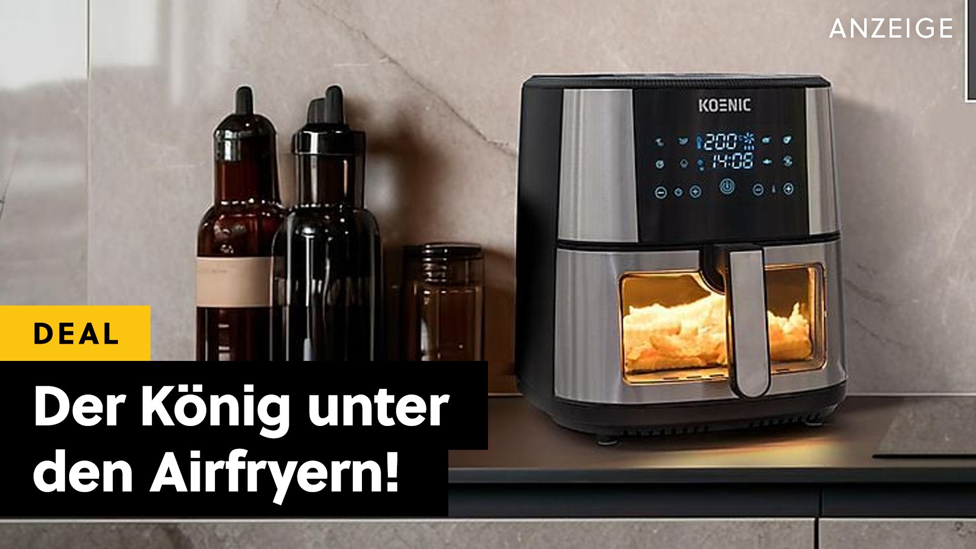 Deals: Airfryer - Mediamarkts Eigenmarke hat so richtig was drauf und ist auch noch günstig! [Anzeige]