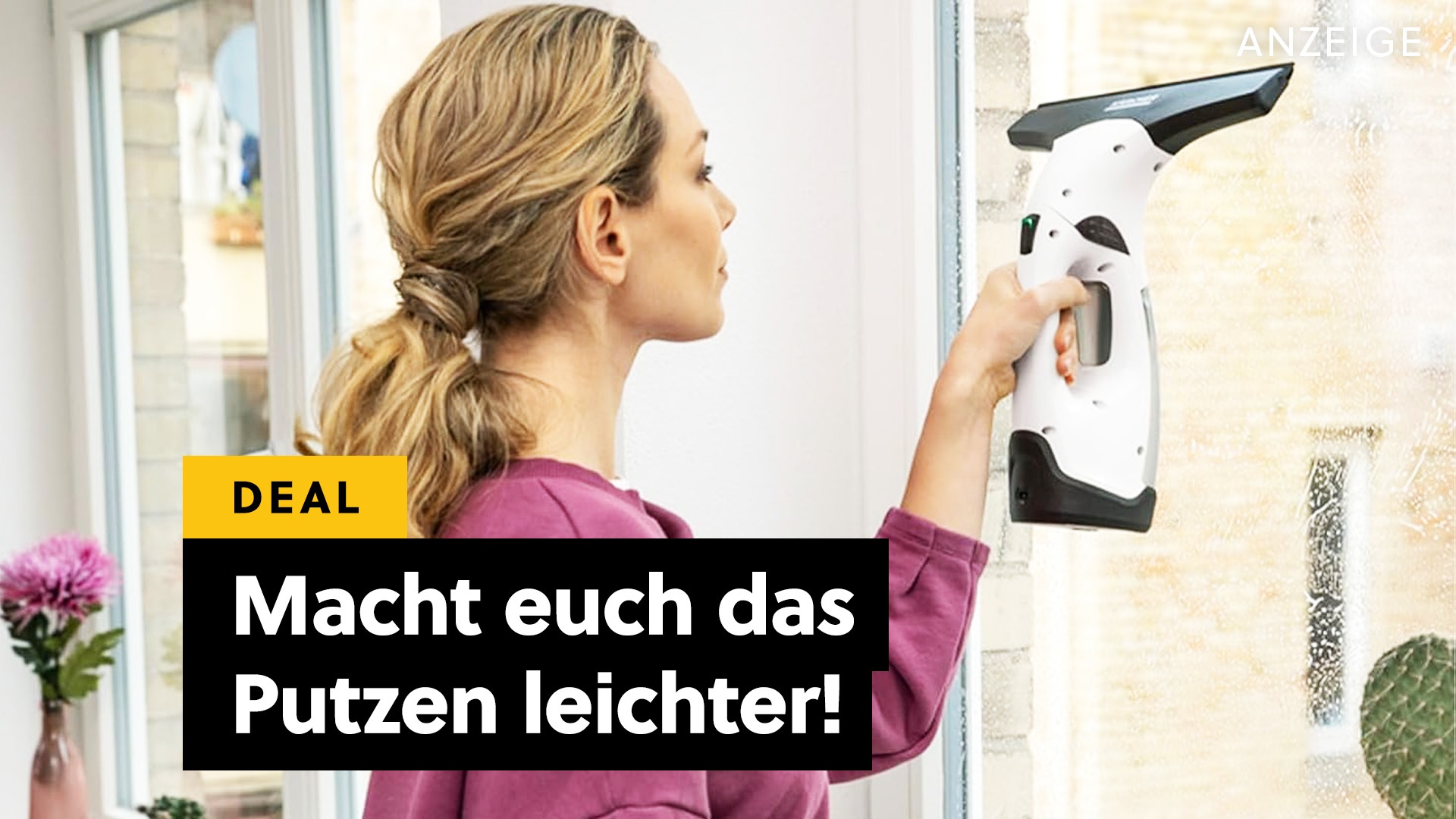 Deals: Kärcher - Mit diesem kleinen Gerät wird Fenster putzen zur Kleinigkeit [Anzeige]