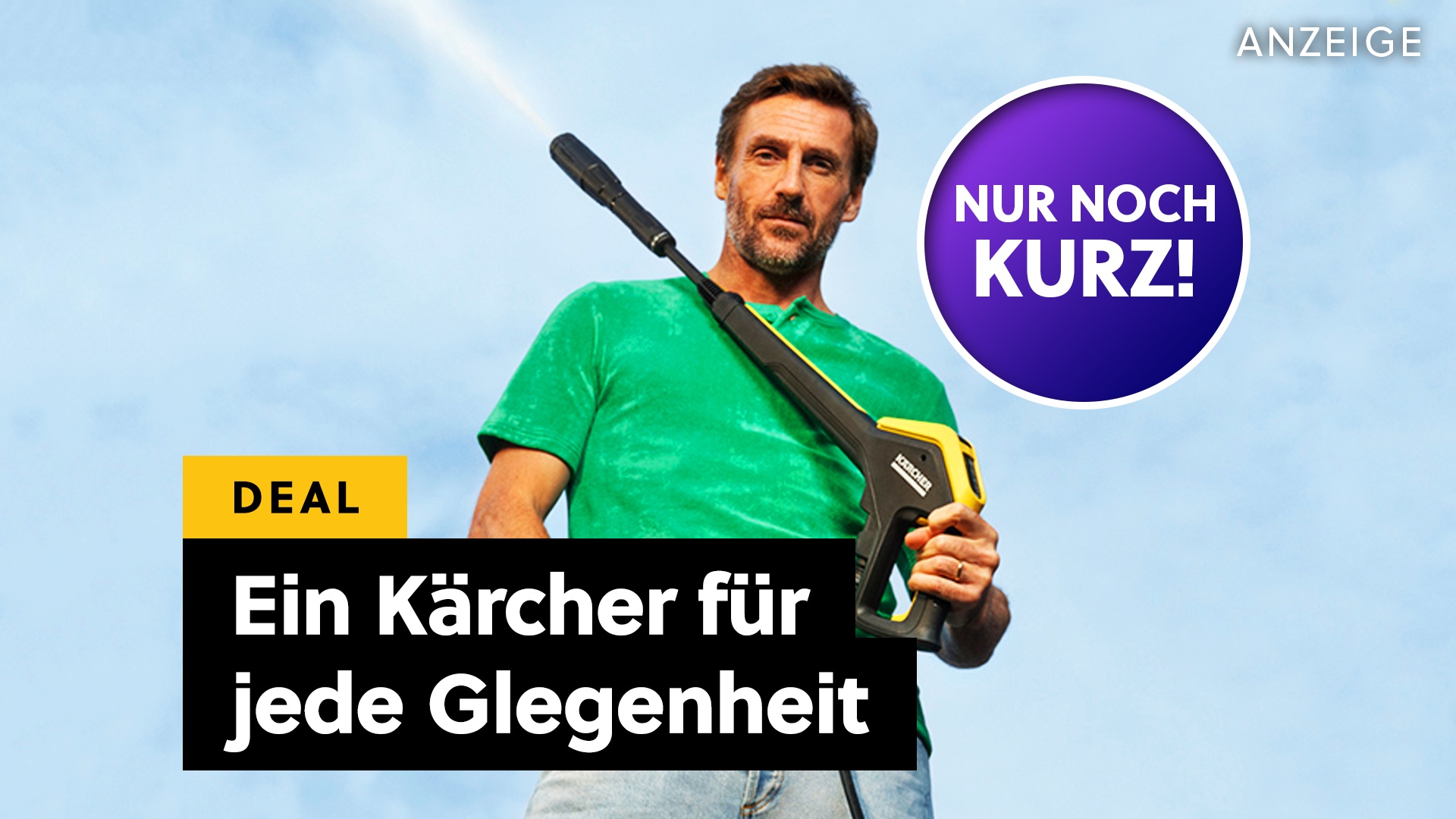 Deals: Hochdruck - Dieser Kärcher Hochdruckreiniger ist noch kurz mächtig im Angebot! [Anzeige]