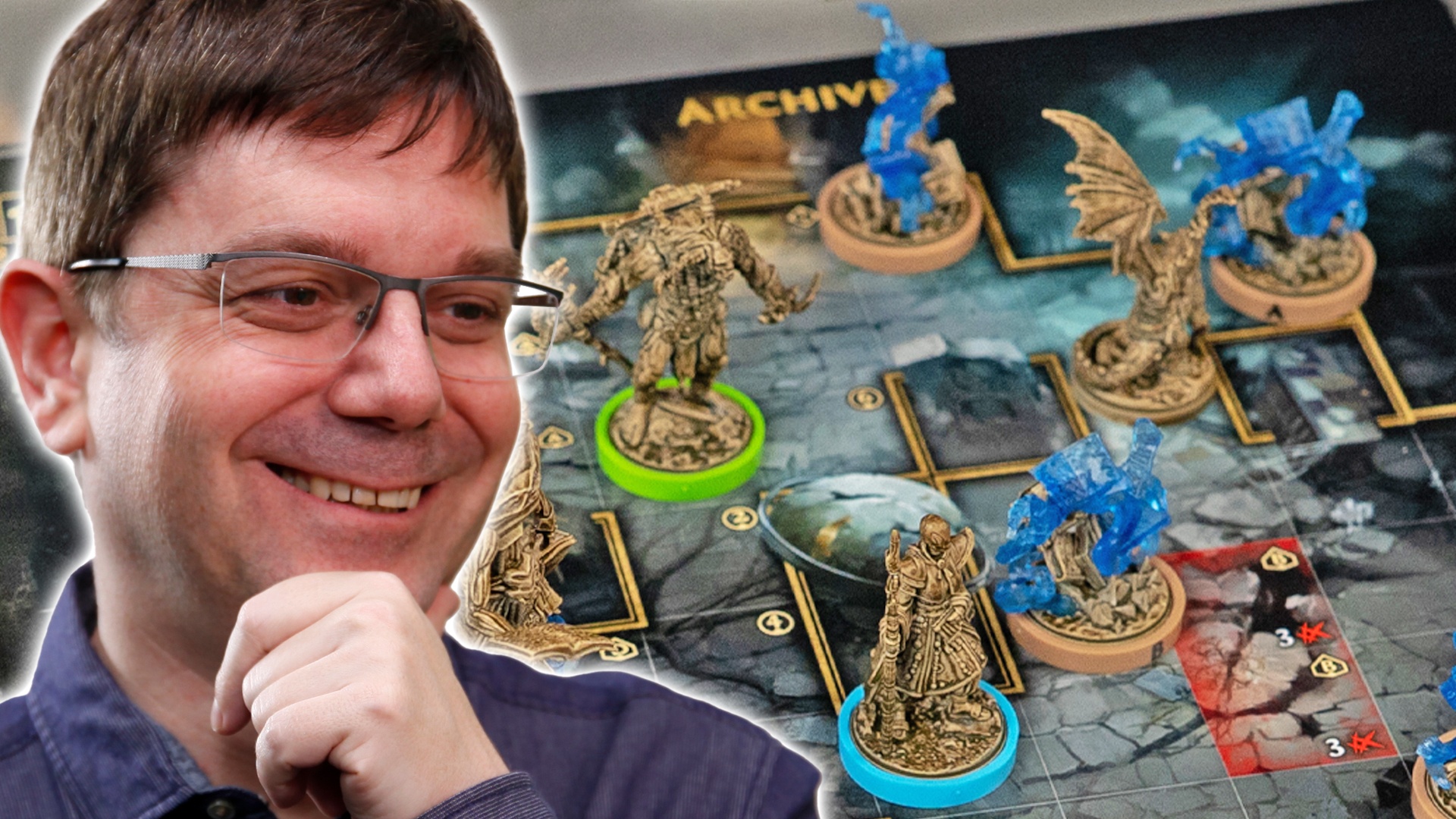 Plus - Test: Lands of Evershade im Test - Ein neues Luxus-Brettspiel liefert mir genau die Rollenspiel-Abenteuer, von denen ich schon als Kind geträumt habe