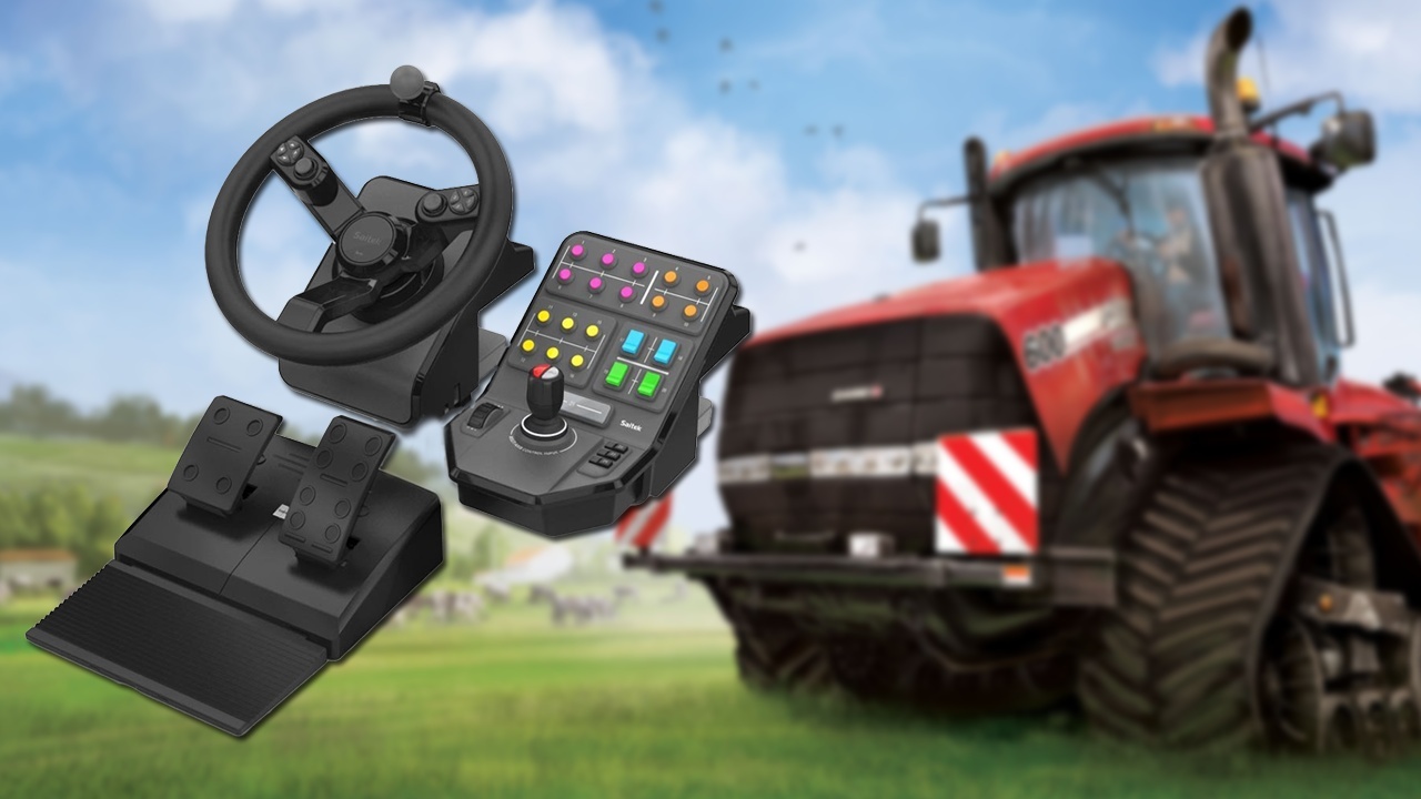 Logitech G Landwirtschafts-Simulator Fahrzeugseitenkontrolle ab