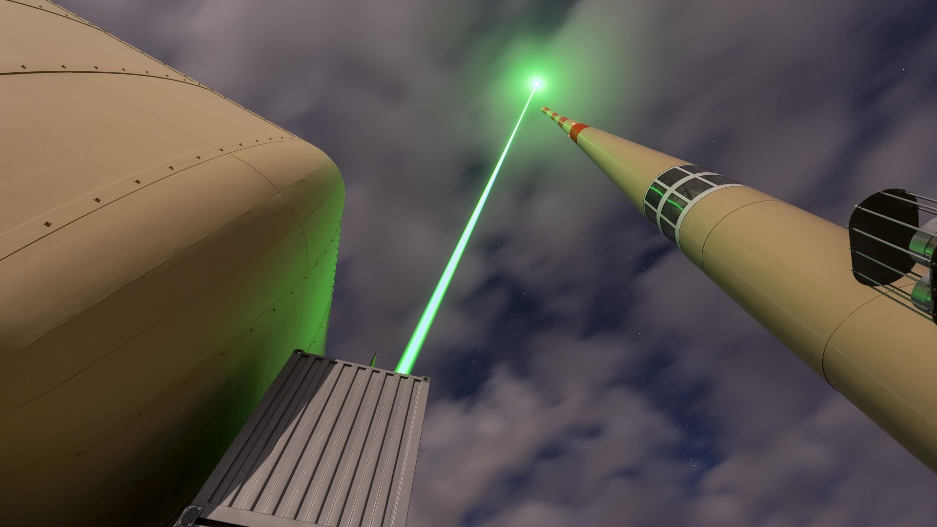 #Der Blitzableiter der Zukunft soll ein Laser sein – keine Science Fiction, sondern Realität