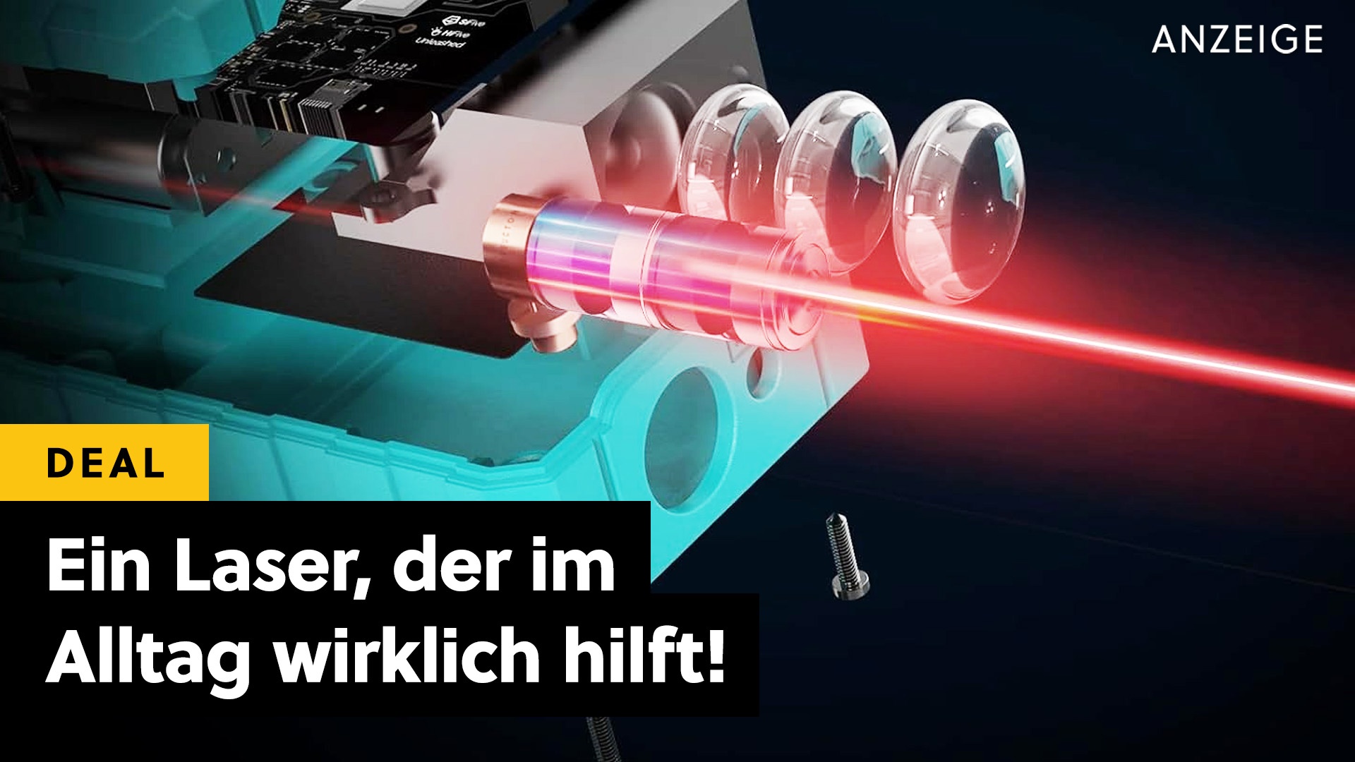 Deals: Einfach Laser! - Dieser kleine Laser war ein Gelegenheitskauf - und Glücksgriff! [Anzeige]