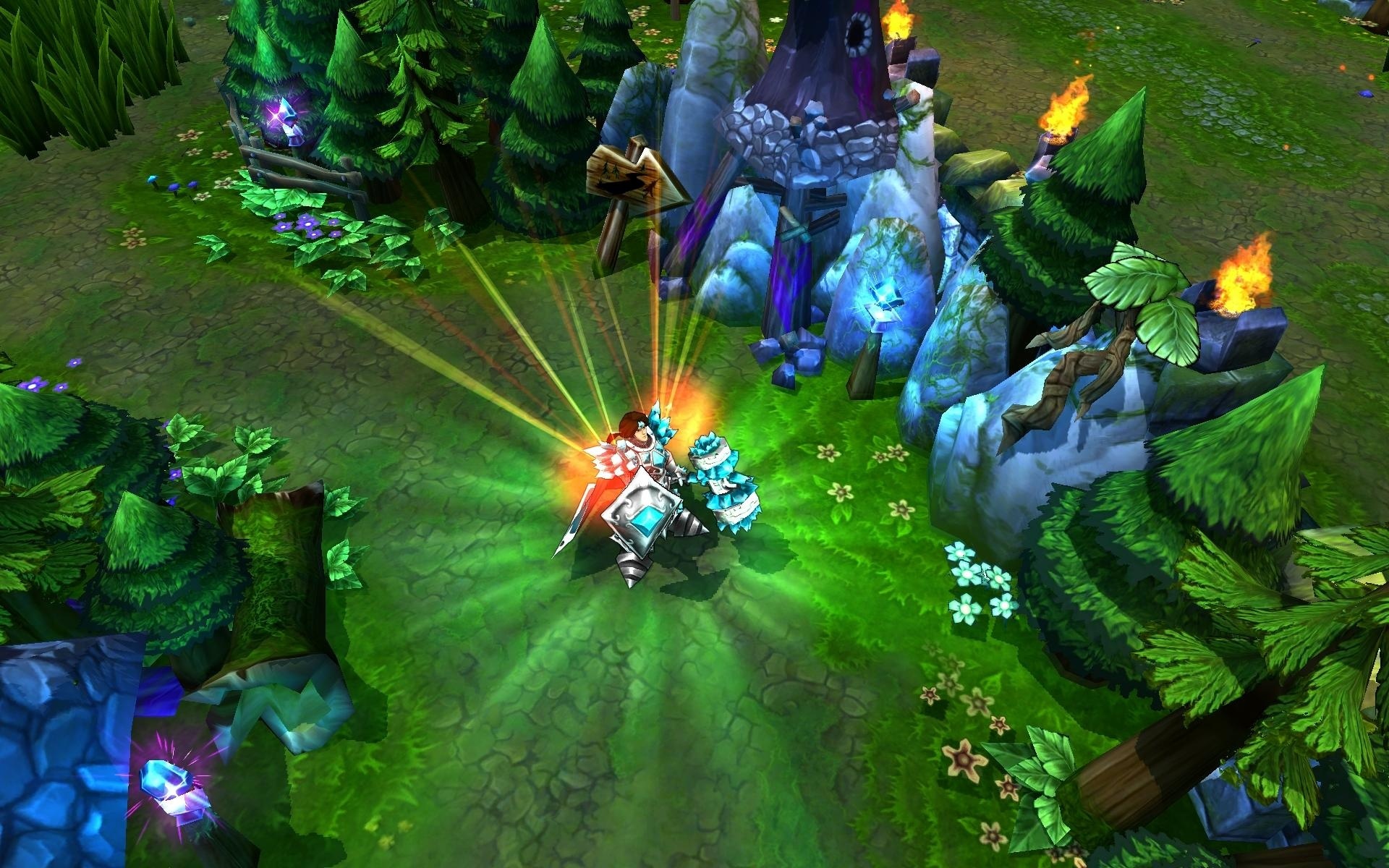 League of Legends Screenshots stellen Champions vor