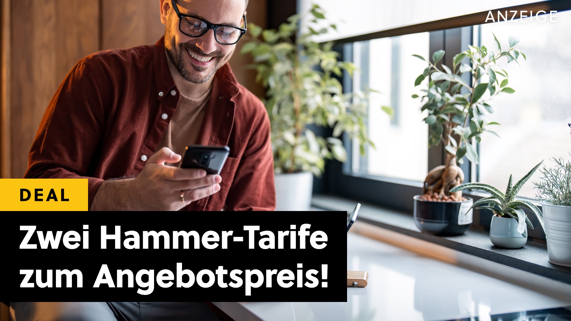 Deals: Tarif - Gefühlt unednlich Datenvolumen und 5G-Unterstützug! [Anzeige]