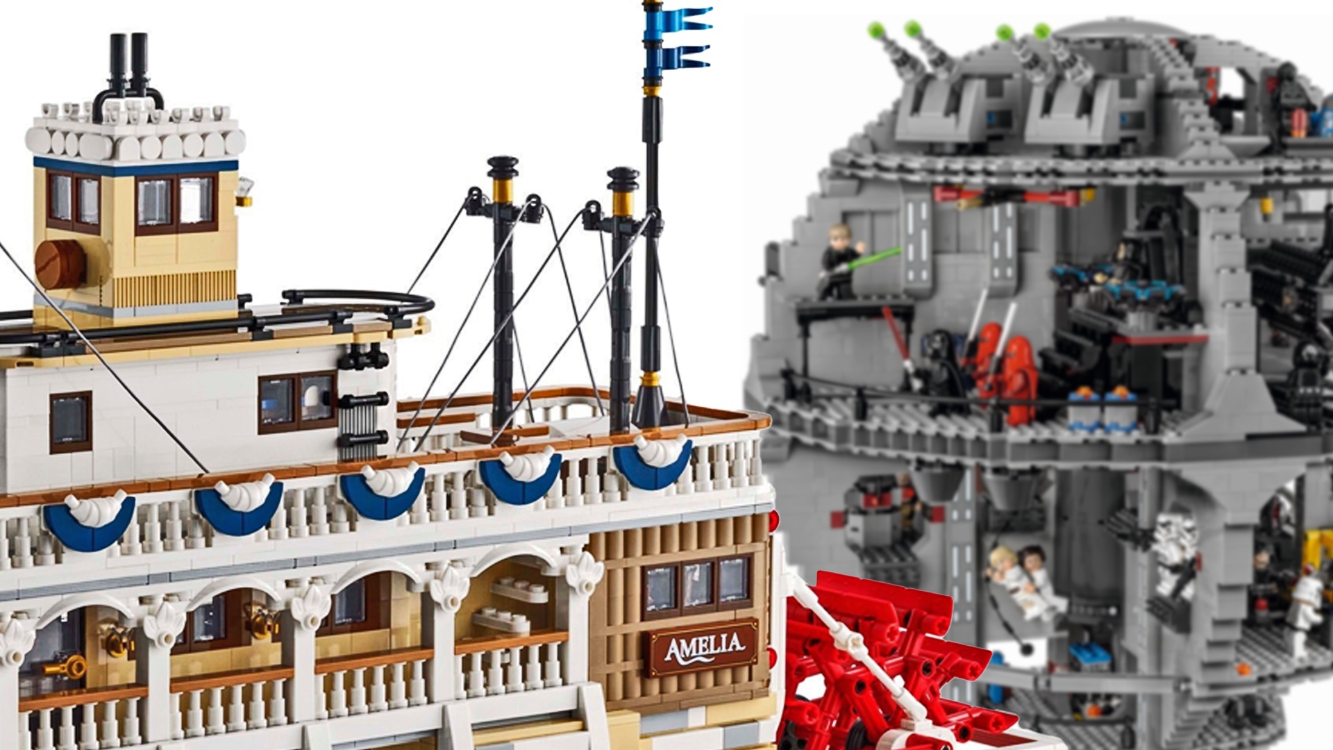 News: Lego River Steamboat - Größer als der Star Wars Todesstern: Das neue Lego-Schiff bricht Rekorde