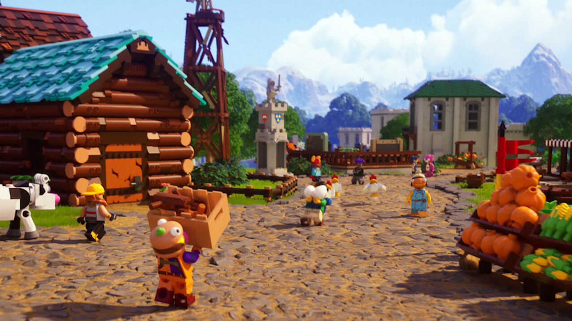 Lego Ab Sofort In Fortnite Gameplay Trailer Zum Release Des Kostenlosen Open World Spiels