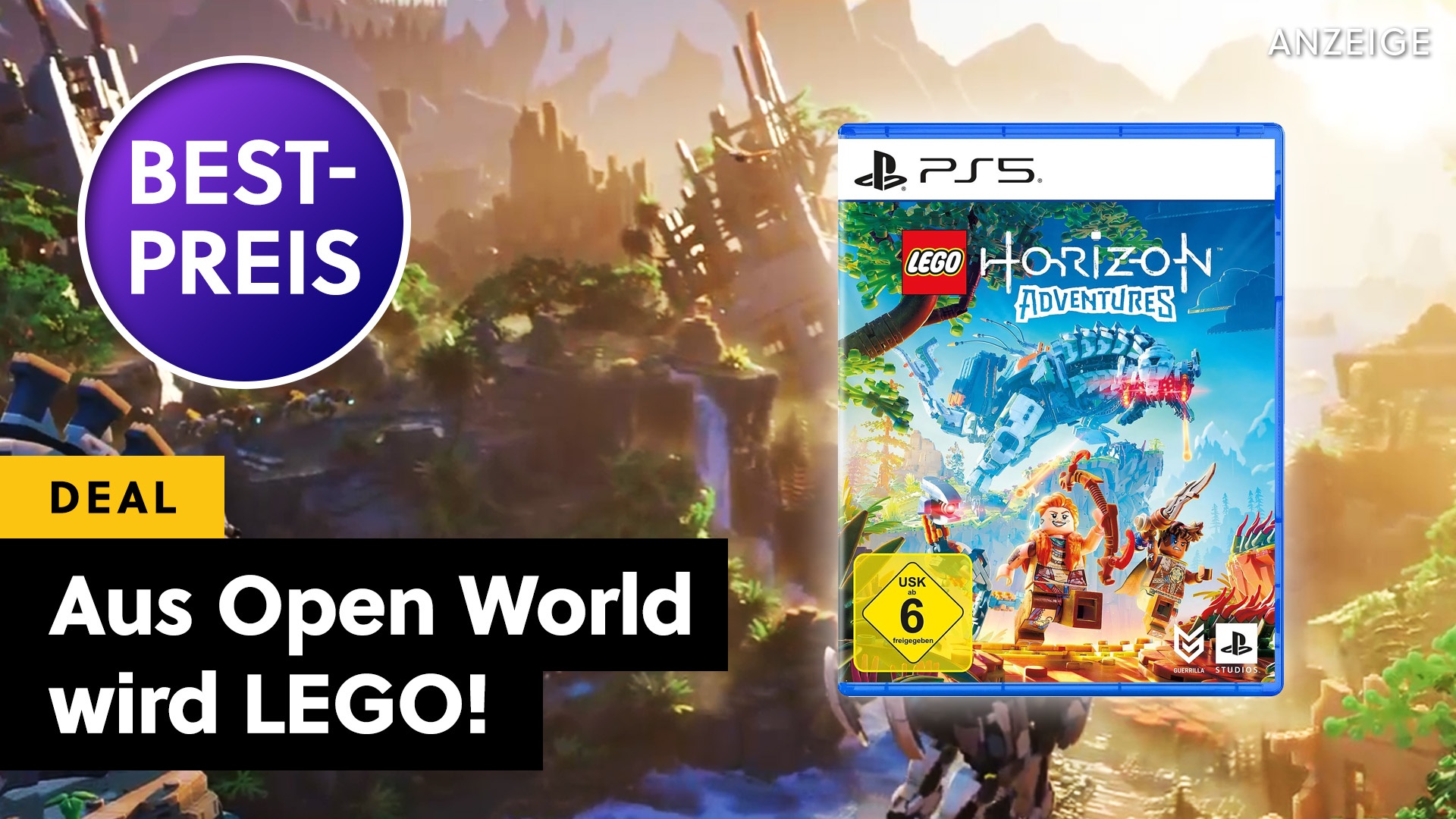 Eine der schönsten Open Worlds aller Zeiten als LEGO: Die perfekte Symbiose gibt's jetzt zum Bestpreis bei MediaMarkt!